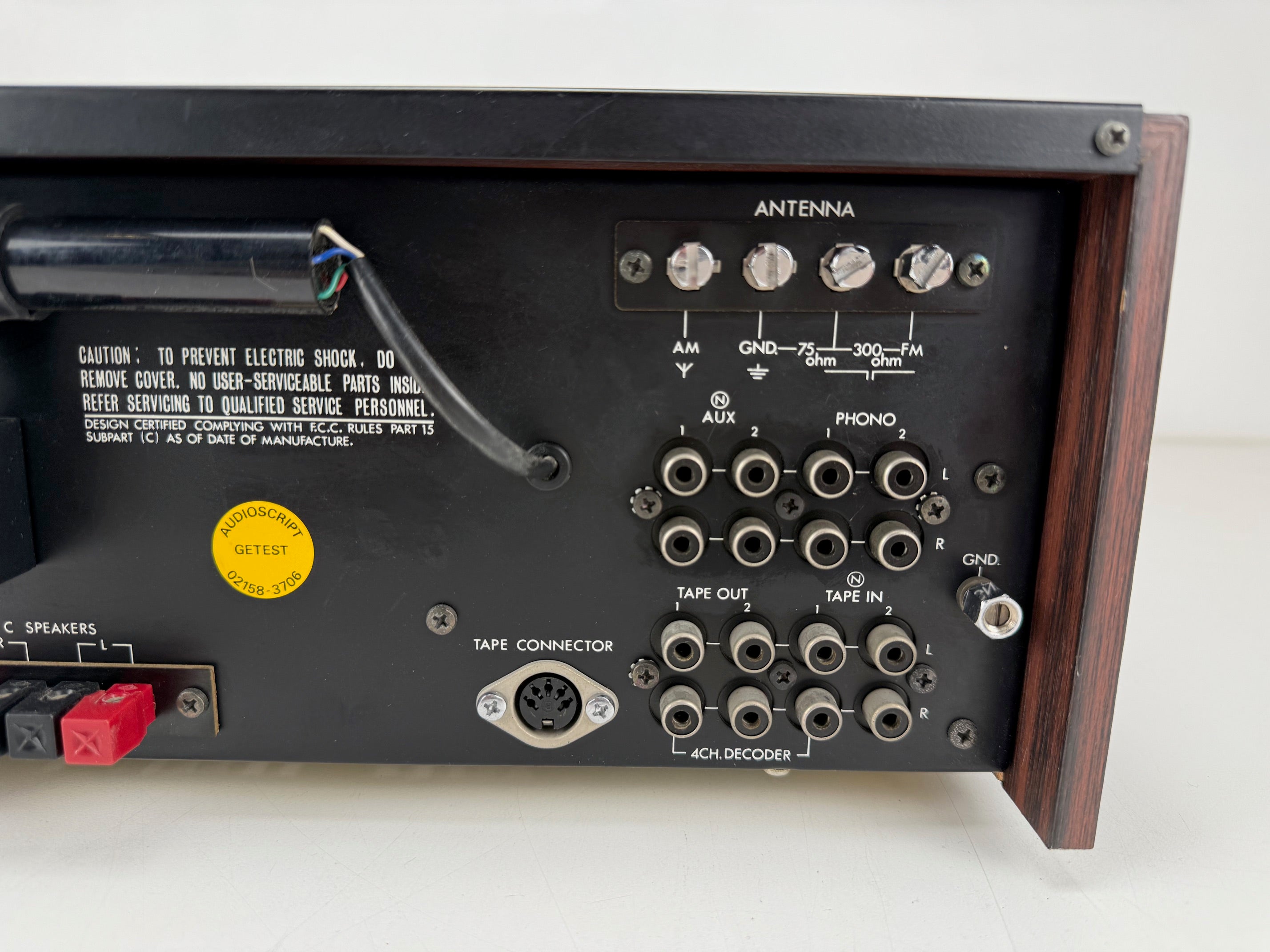 Luxman R-800E Solid State AM/FM Multiplex Stereo Receiver - Serviced