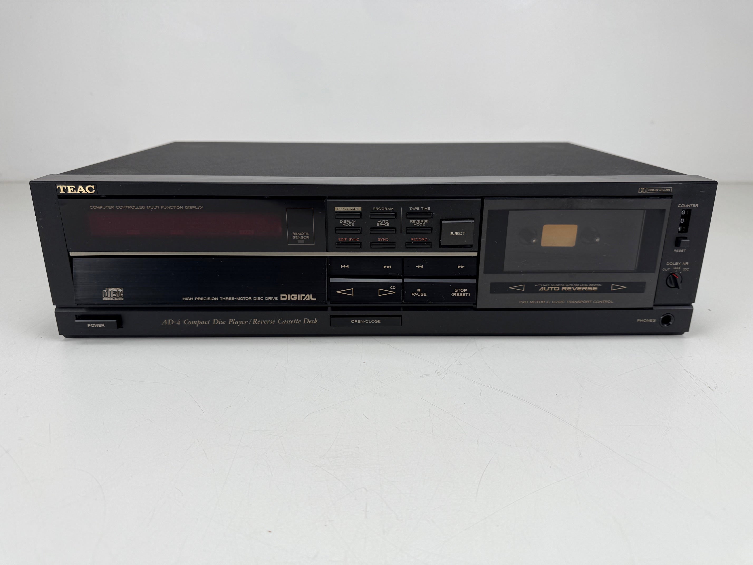 TEAC AD-4 Compact Disc Player / Reverse Cassette Deck