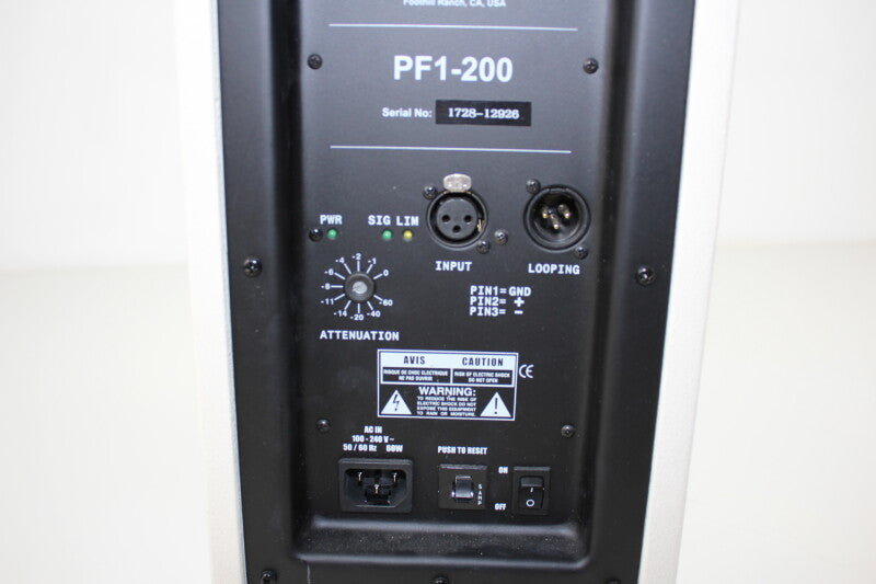 Renkus-Heinz PF1 - 200 active single Speaker - Not working