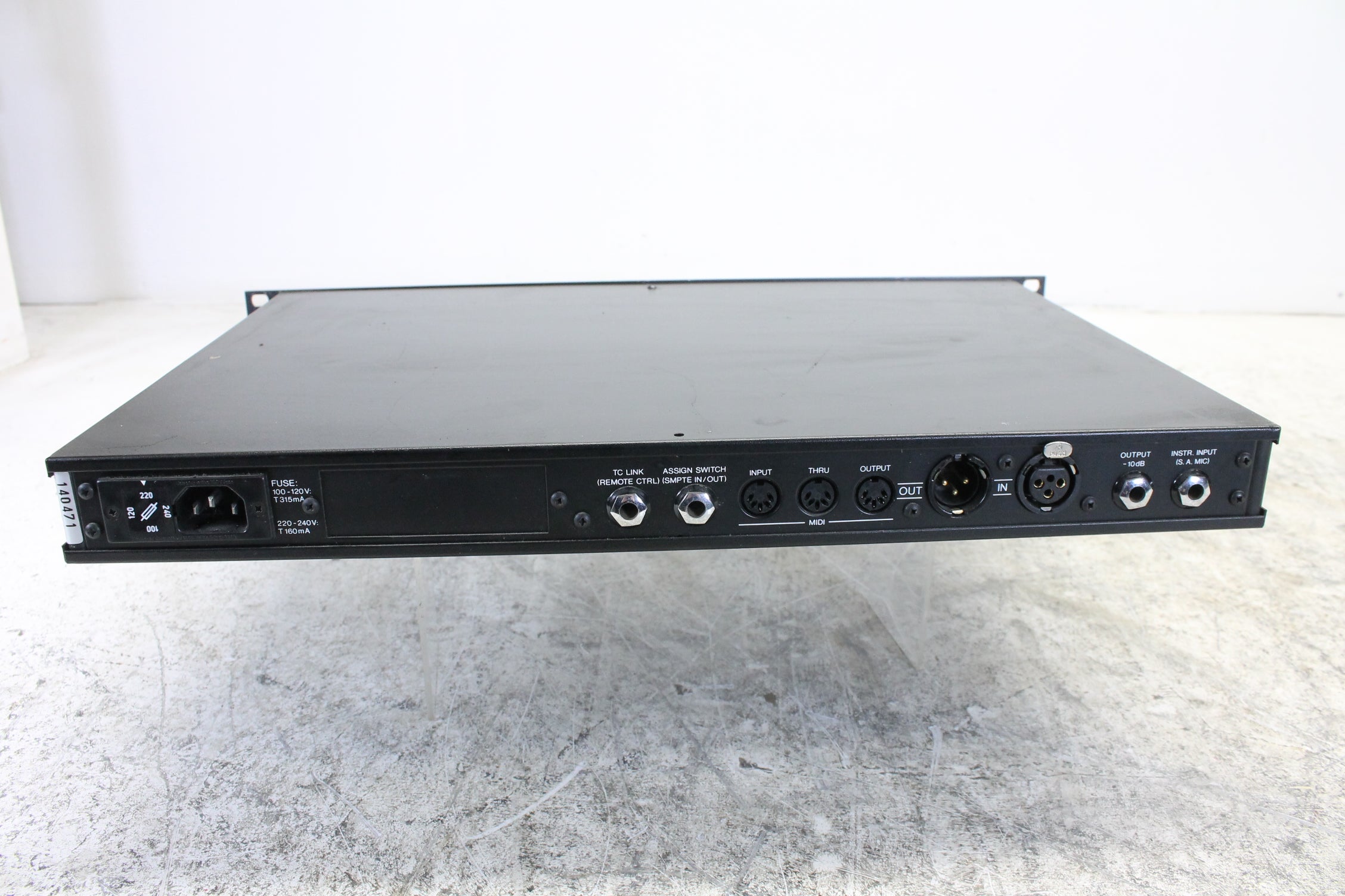 TC Electronic TC 1128X 28-bands grafische equalizer/spectrumanalysator (nr. 10)