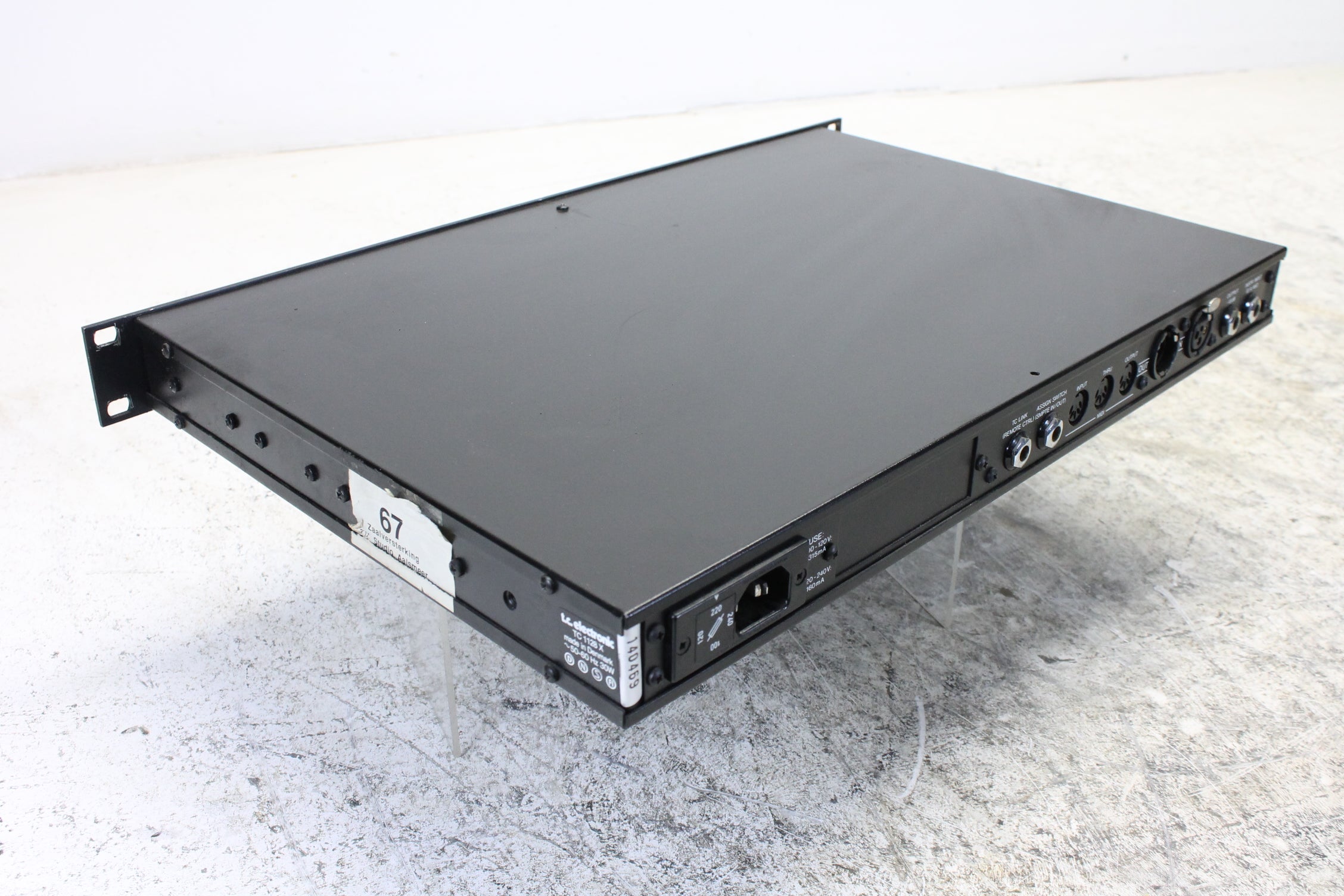 TC Electronic TC 1128X 28 band graphic equalizer/spectrum analyzer (No.9)