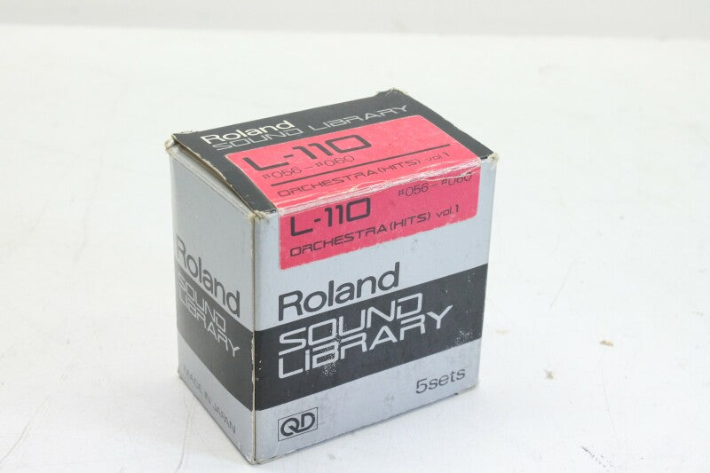 Roland Sound library -  L-110- Orchestra (hits) vol.1 No.056/060