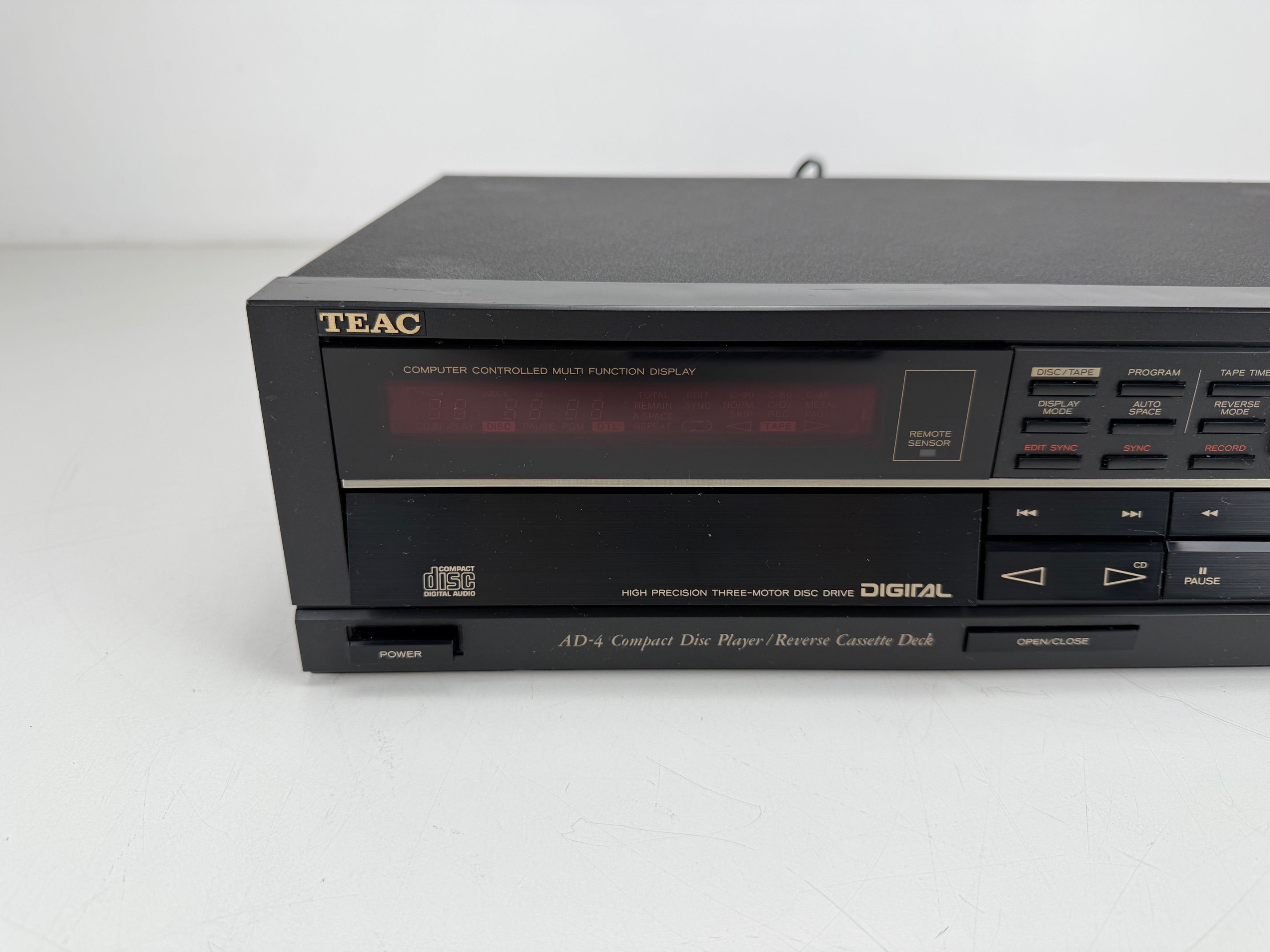 TEAC AD-4 Compact Disc Player / Reverse Cassette Deck