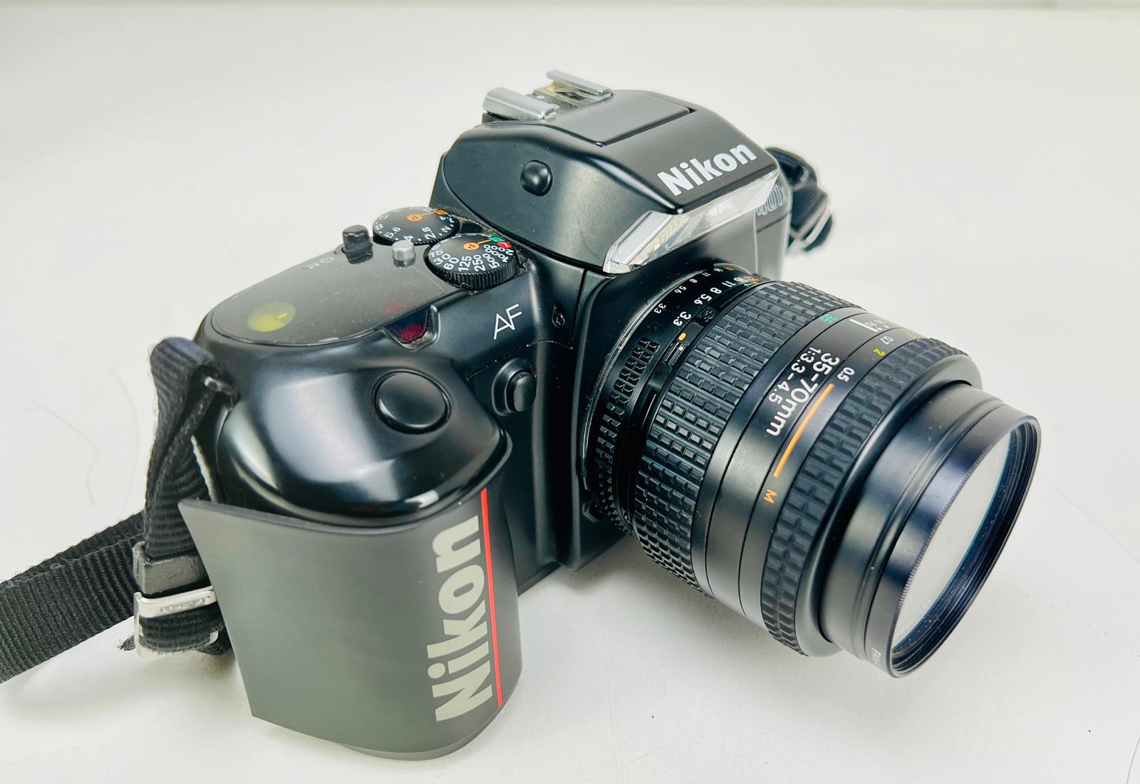 Nikko F401X Film Camera -  Set with 4 Lenses, SB-8E Speedlight - And lots of accessories