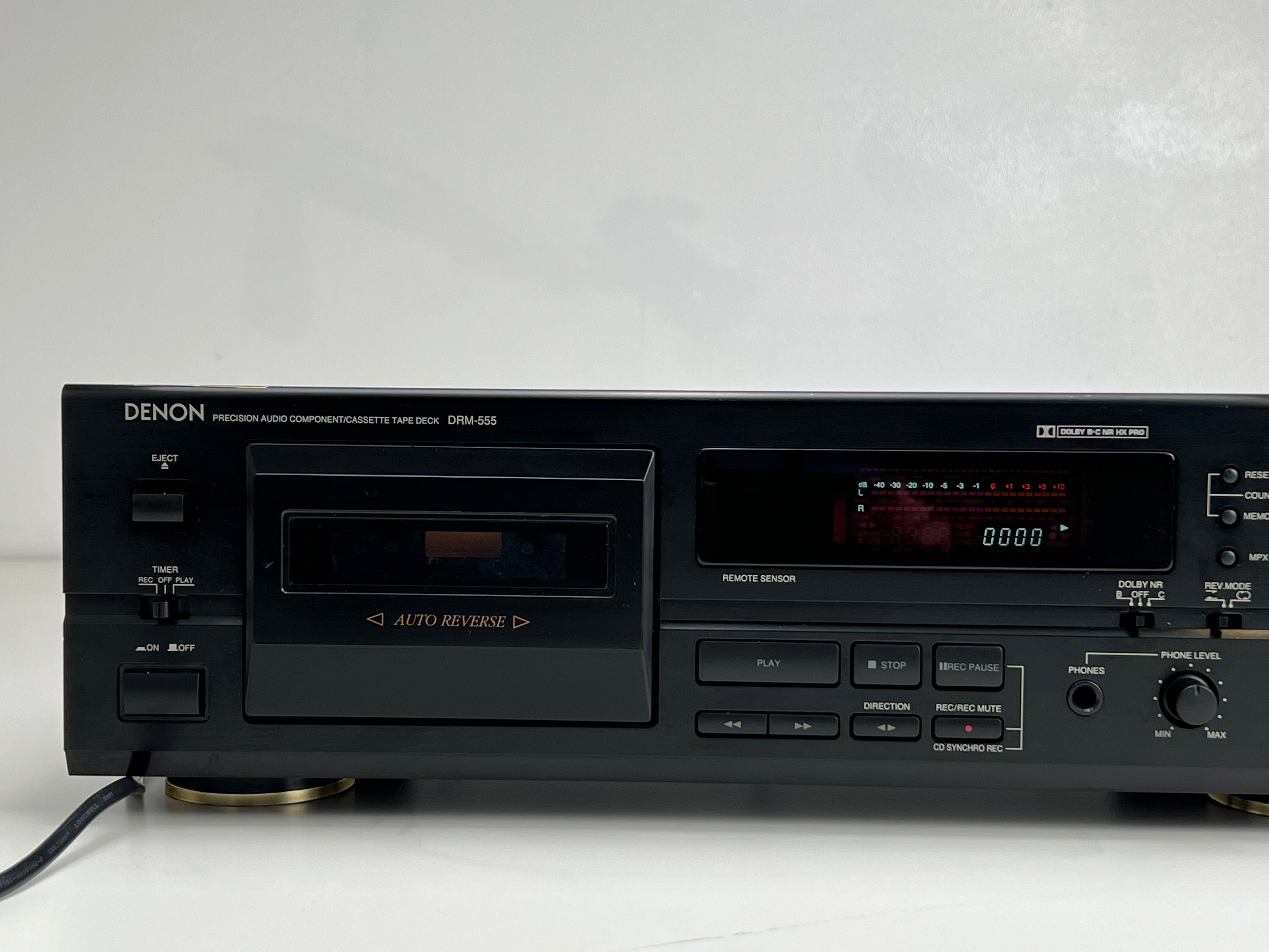 Denon DRM-555 - Cassette Deck