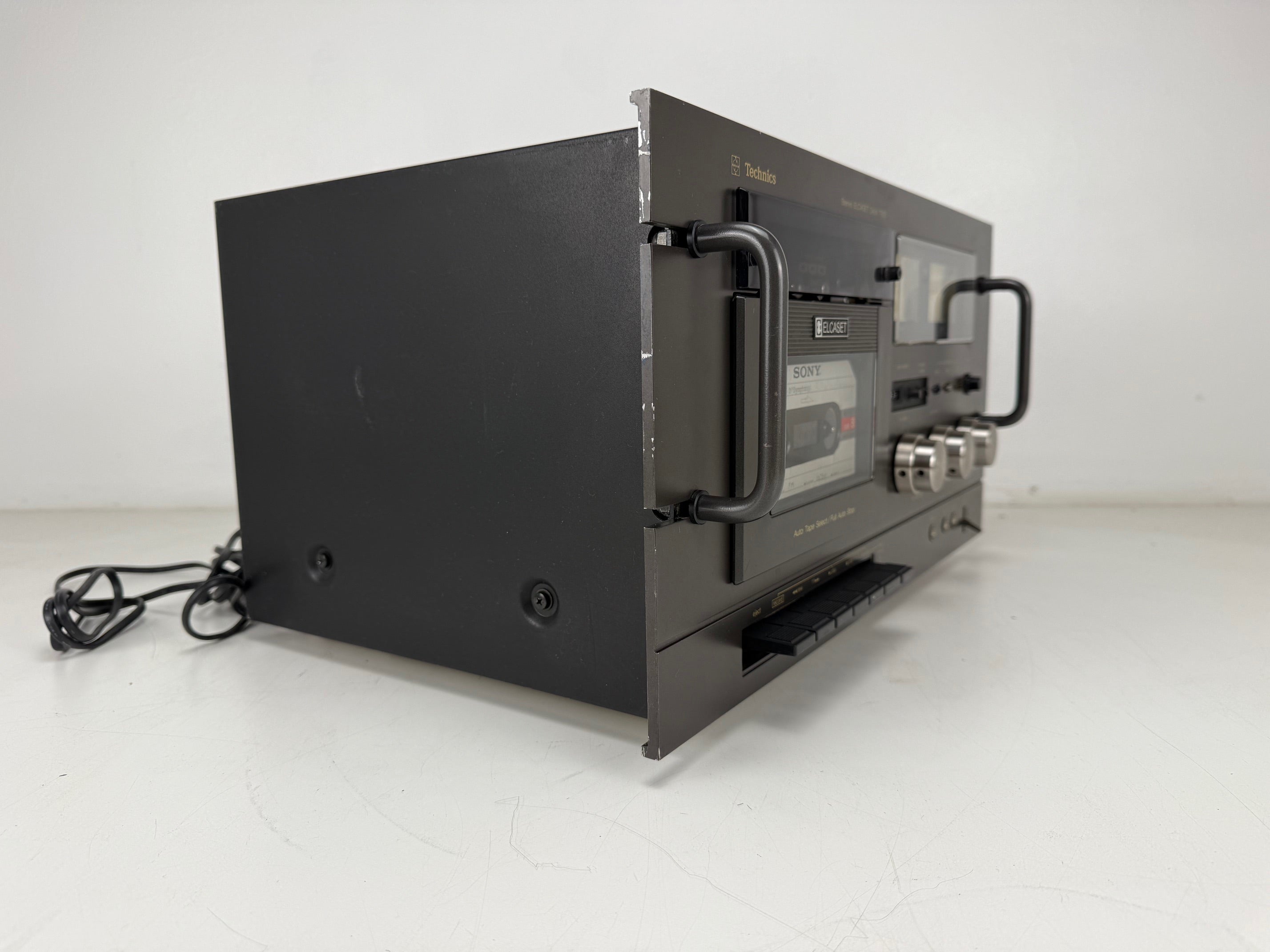 Technics RS-7500US 3-Head Stereo Elcaset Tape Deck - Serviced/Calibrated