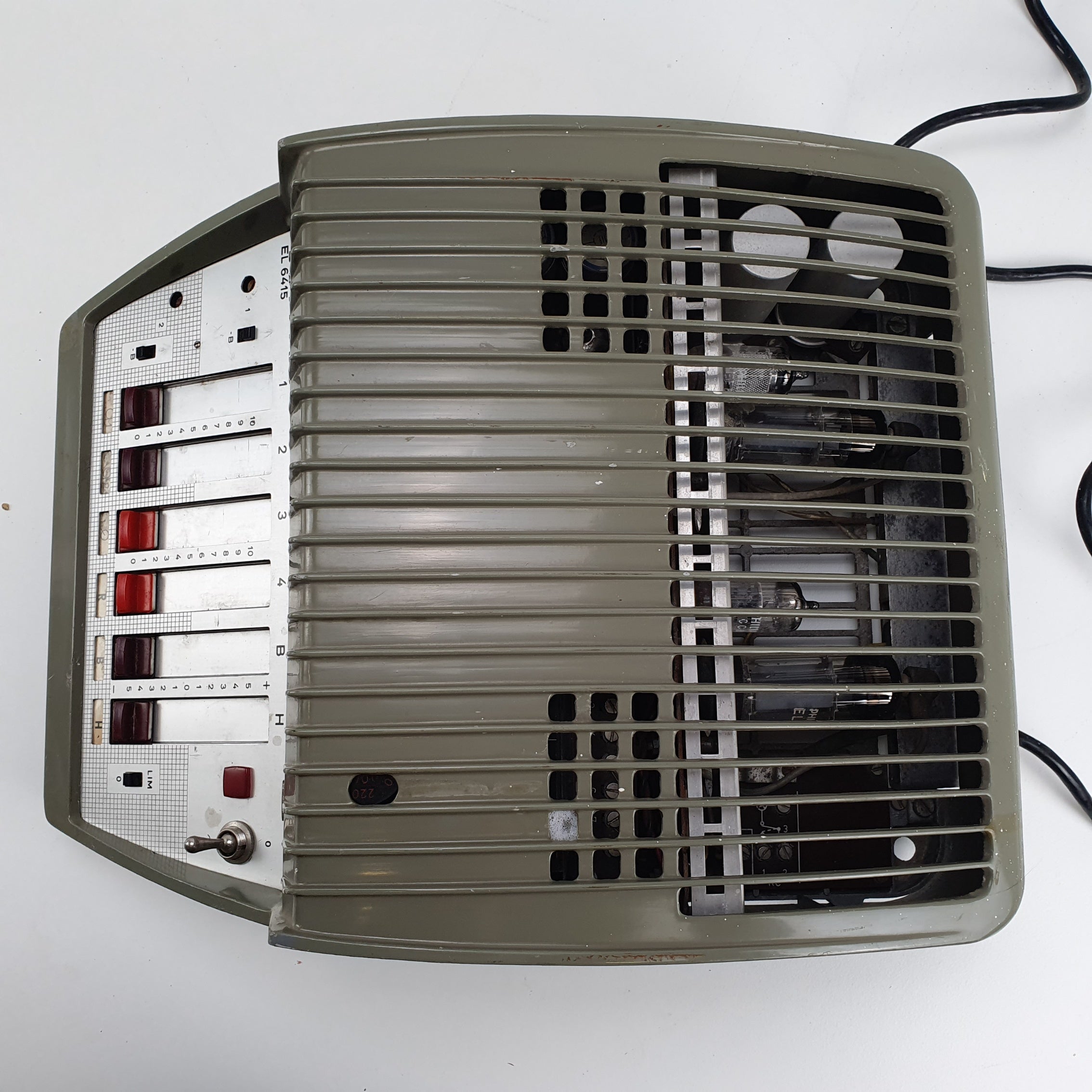 Philips EL 6415 4 channel TUBE mixer/amplifier with EL36 and ECC85 tubes