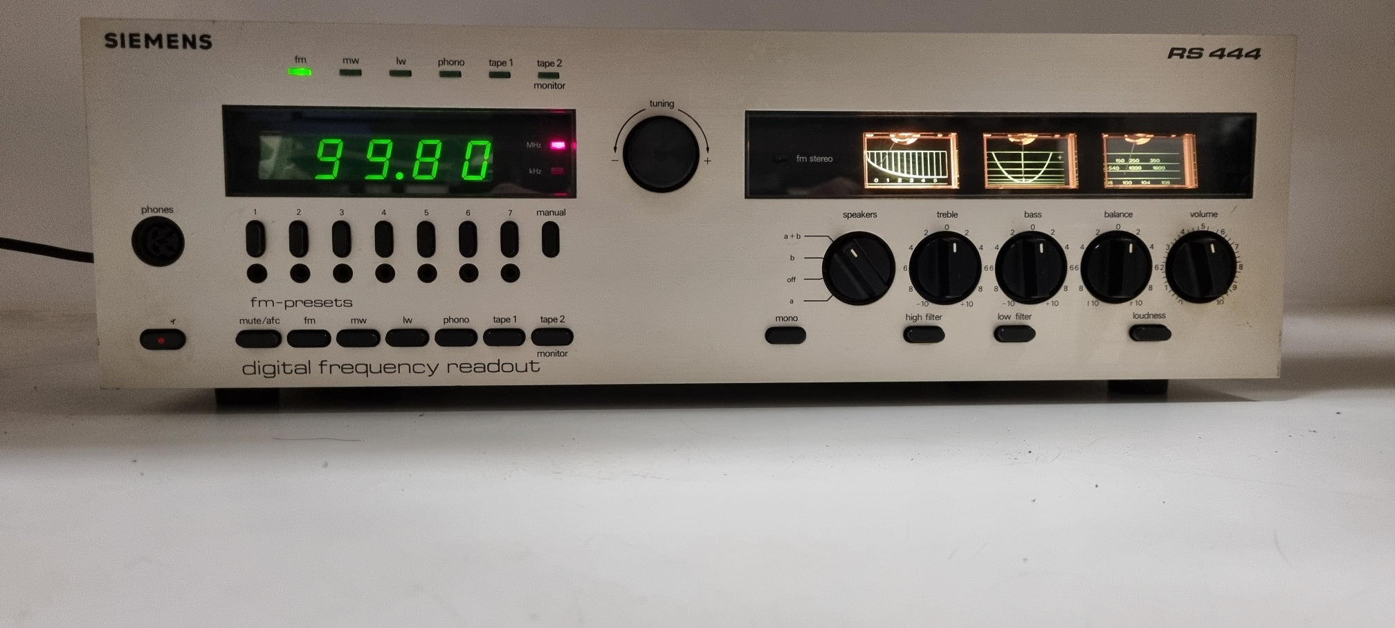 Siemens RS444 stereo receiver - Very nice looking