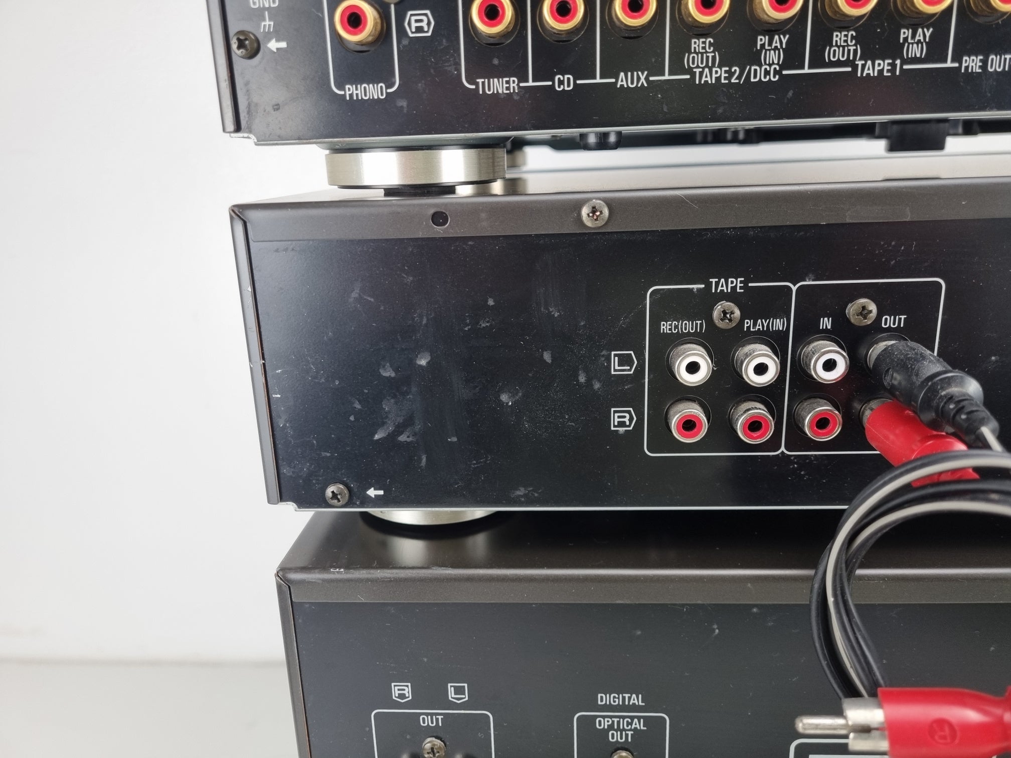 Technics SU-C1000 voorversterker - SH-GE90 - SL-PS770a cd-speler - RS-dc8 DCCD - SE-A1000 eindversterker