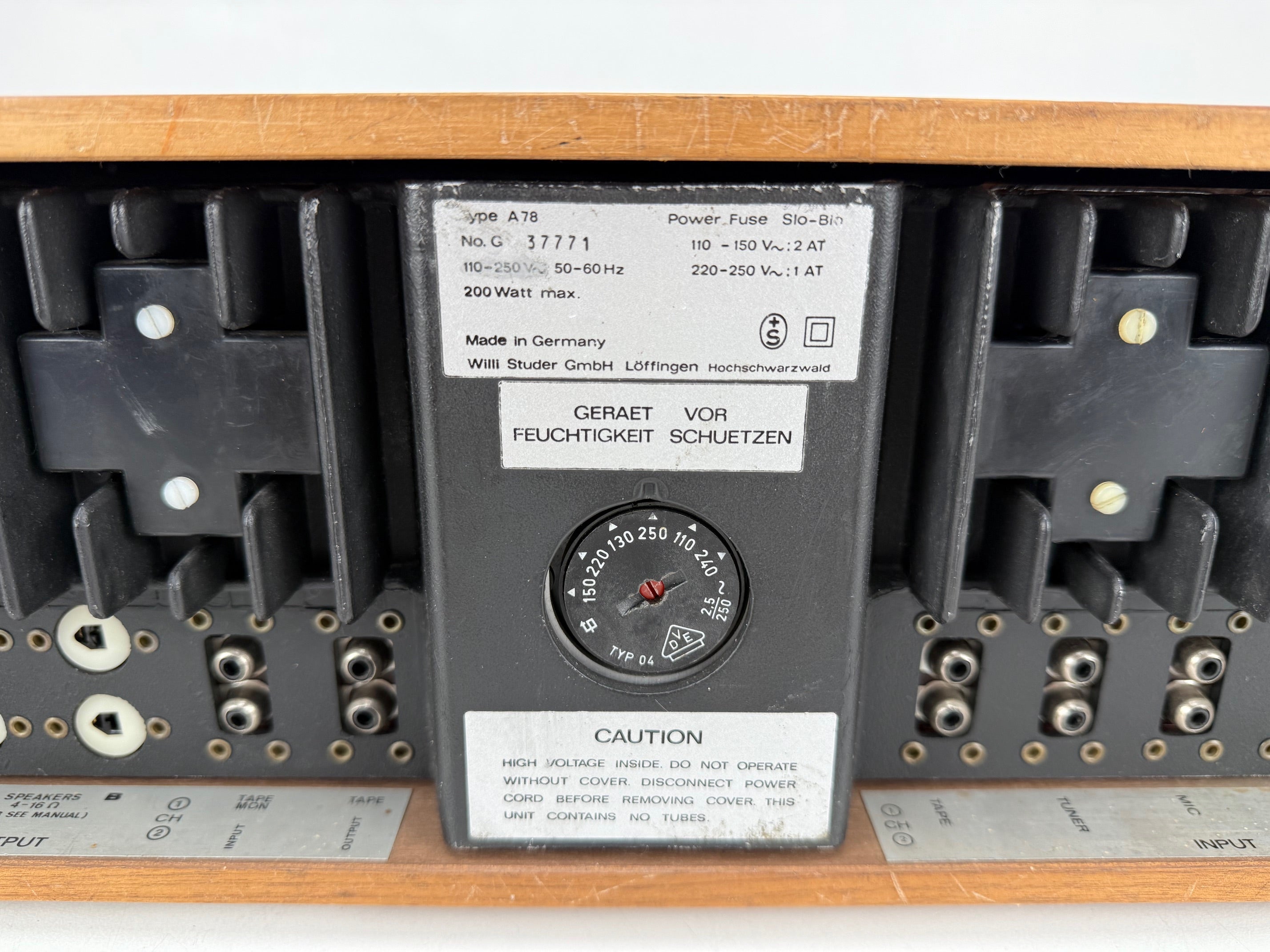 Studer Revox A78 stereo geïntegreerde versterker - volledig nagekeken en onderhouden