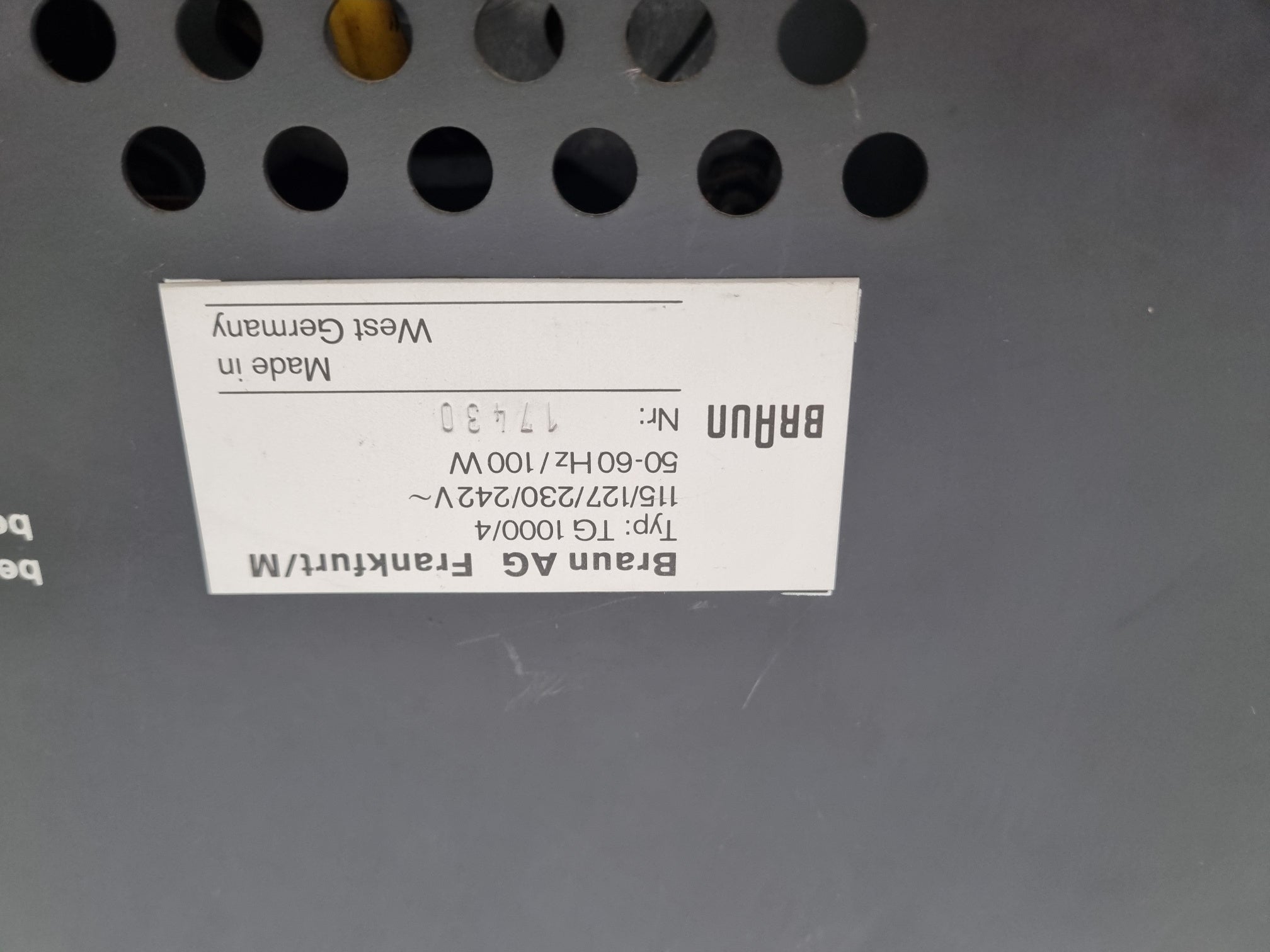 Braun TG 1000/4 stereo cassettedeck - Nieuwe riemen - Koppen gereinigd - Nieuwe potentiometer