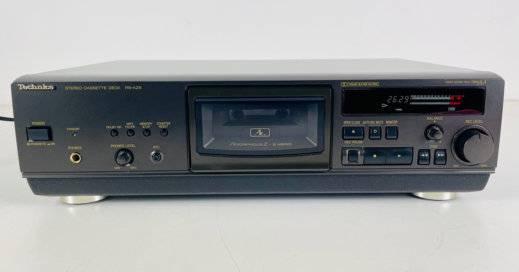 Technics RS-AZ6 stereo cassettedeck met 3 koppen