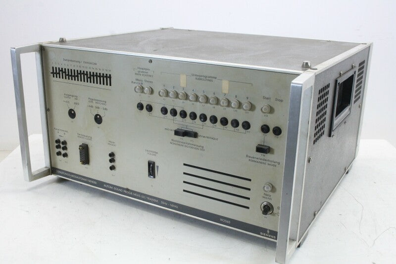Siemens W2060 Autom. Sound Progr. Meas. Set -Transm 30Hz-16kHz
