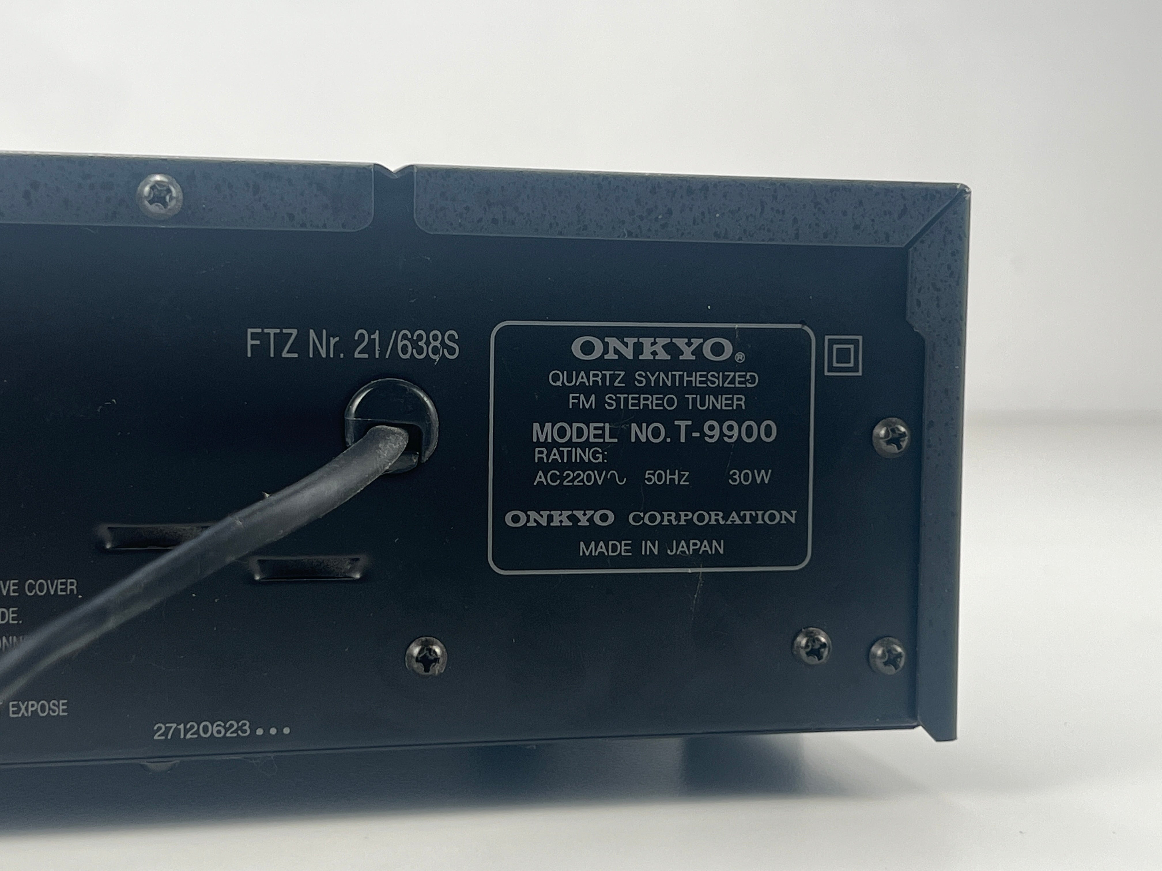 Onkyo T-9900 - Tuner