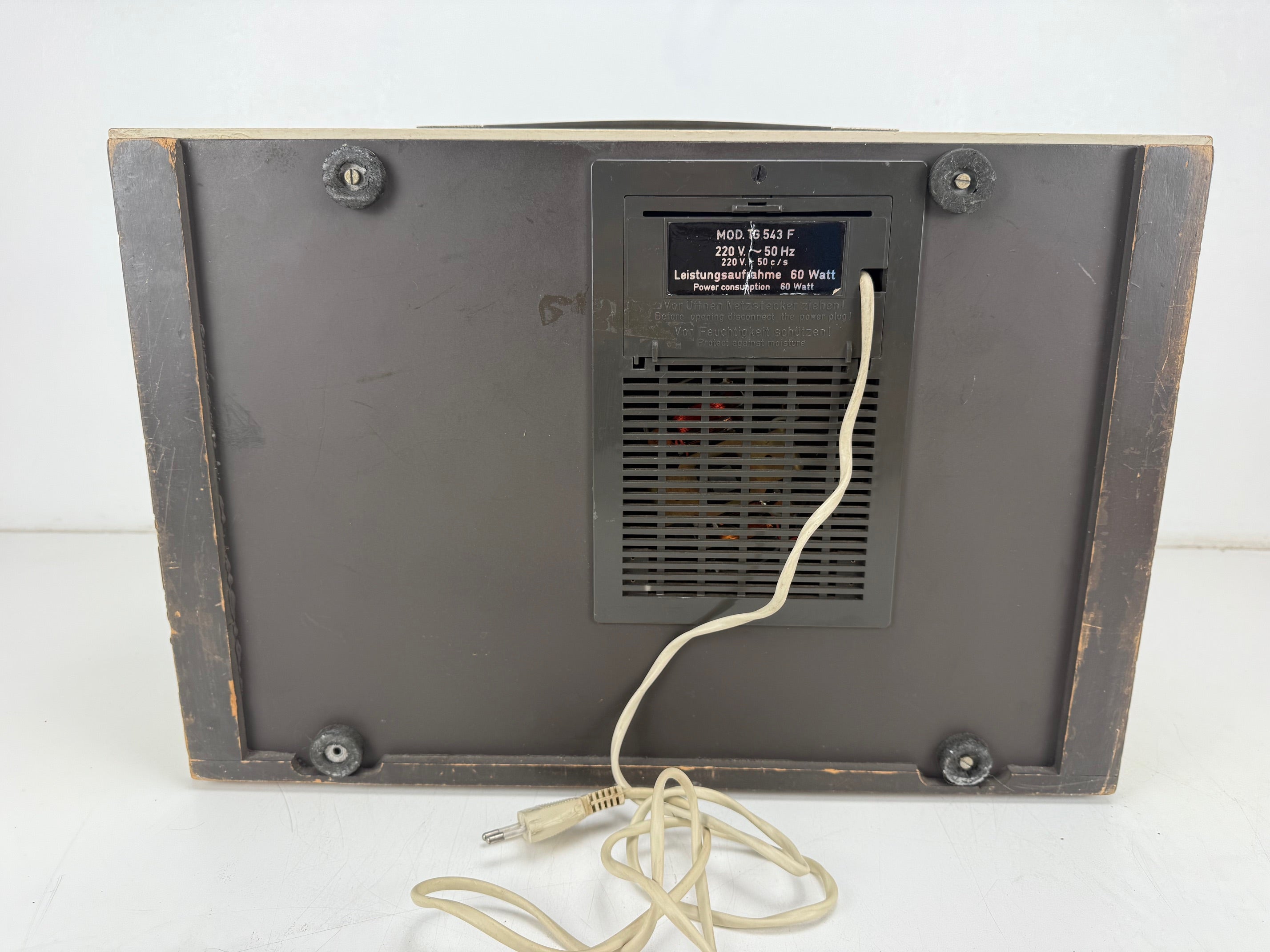 SABA TG-543 Stereo 1/4" 18CM Tape Deck - Sold as is