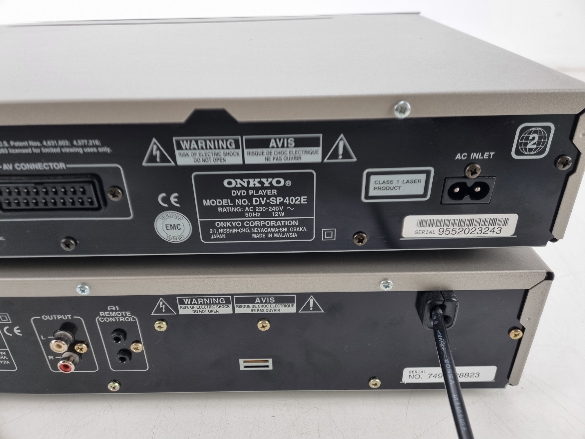 Onkyo DV-SP402E dvd-speler - T-4211 FM-stereo / AM-tuner