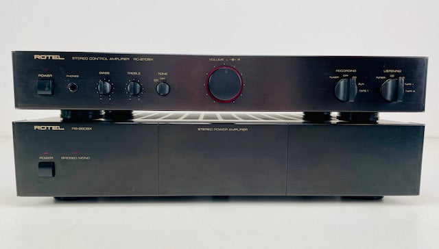 Rotel RC-970BX + RB-960BX Stereo Control Pre/Power Amplifier Set