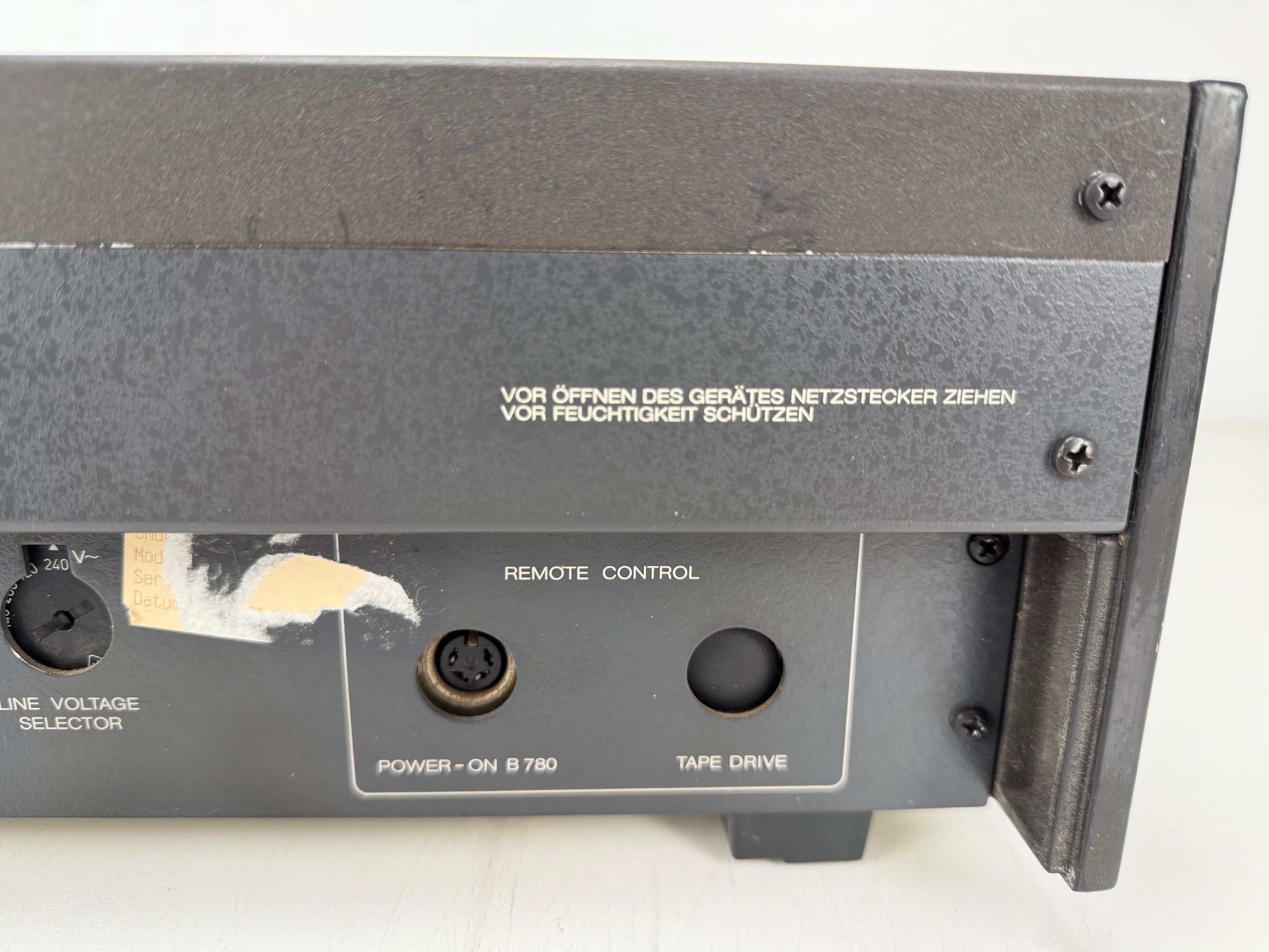 Studer Revox B710 microcomputergestuurd cassettedeck - Onderhoud uitgevoerd