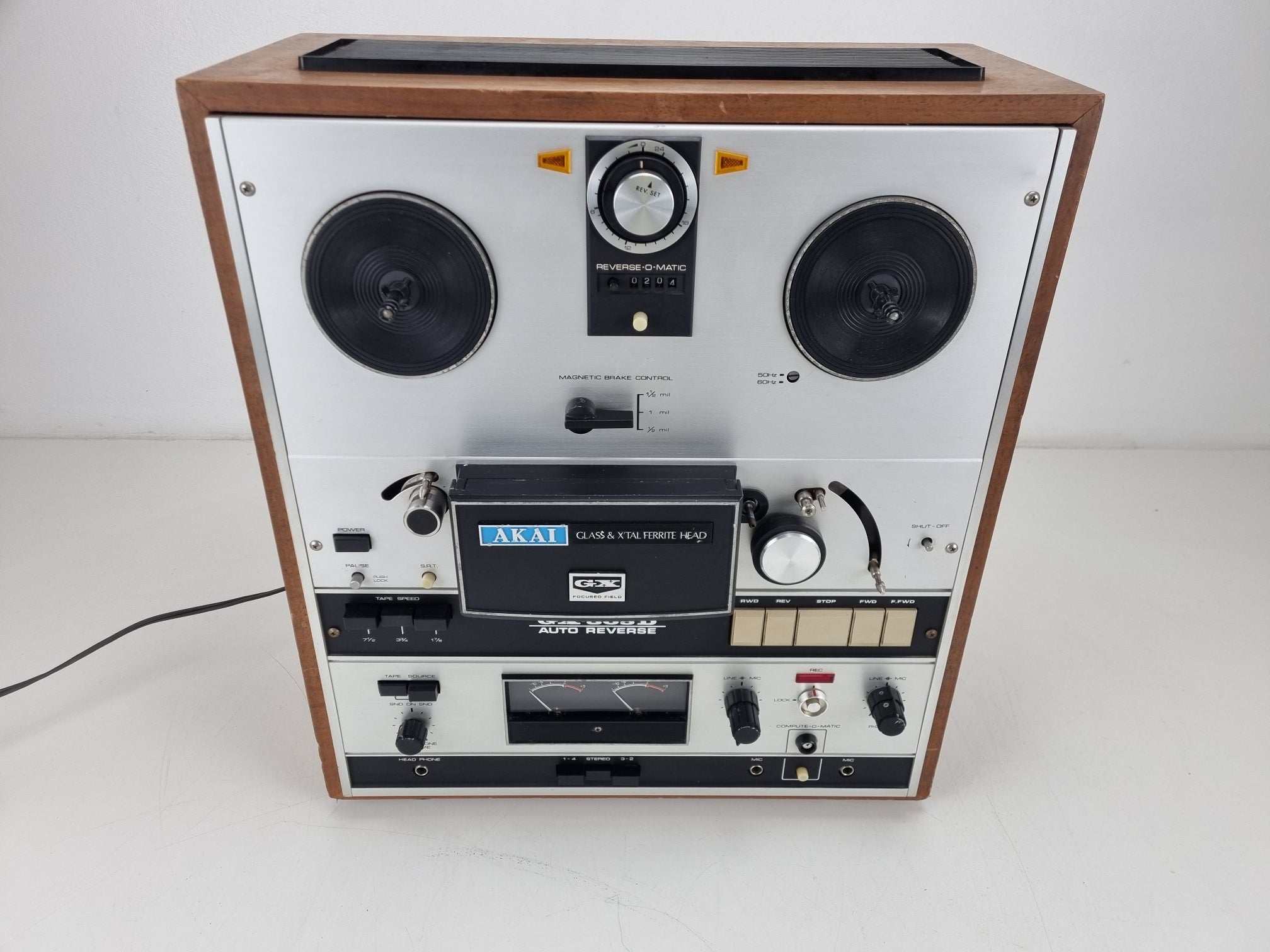 Akai GX-365D - Koppen gereinigd - Contacten hersteld - Werkt