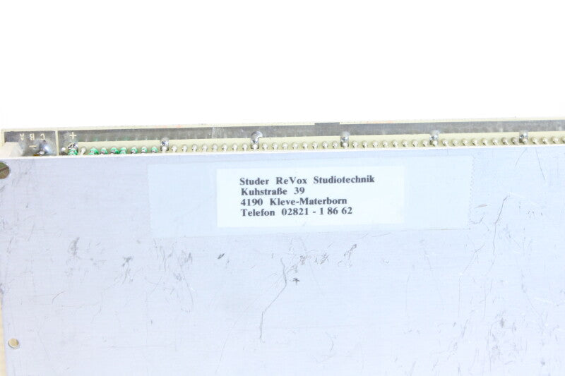 Studer A810 Card ADD.P/A CTRL. EP  -  1.228.430.00