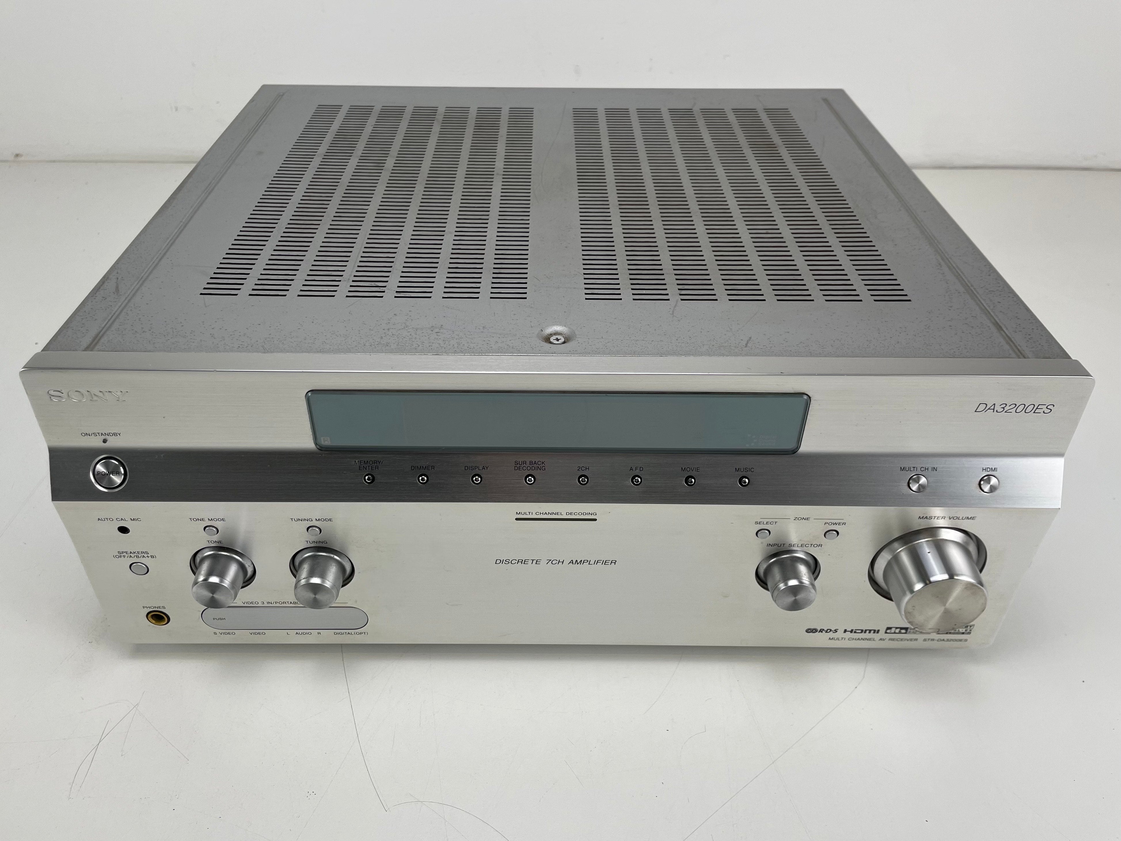 Sony STR-DA3200ES - 7.1 Channel AV Receiver  - Sold as is