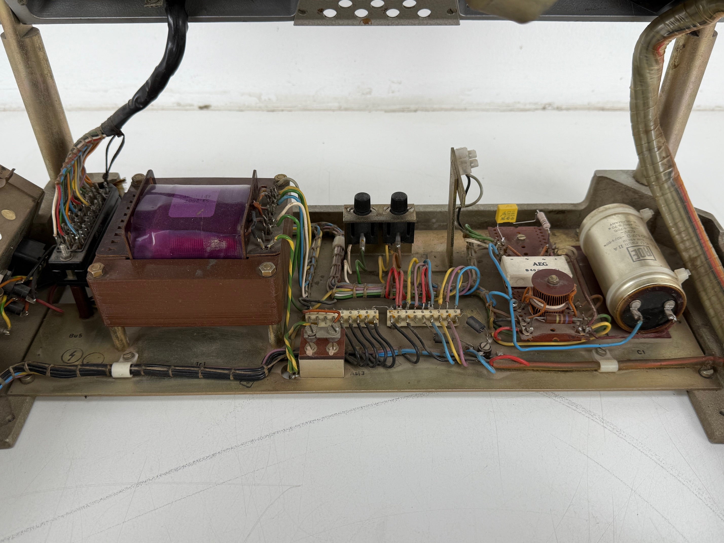 Telefunken M5C stereo bandrecorder met V396/397 voorversterkers - gereviseerd/gekalibreerd