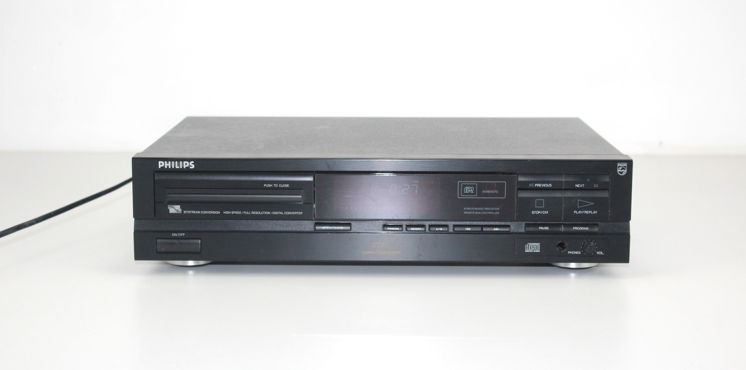 Philips CD615  Compact Disc - Working read description