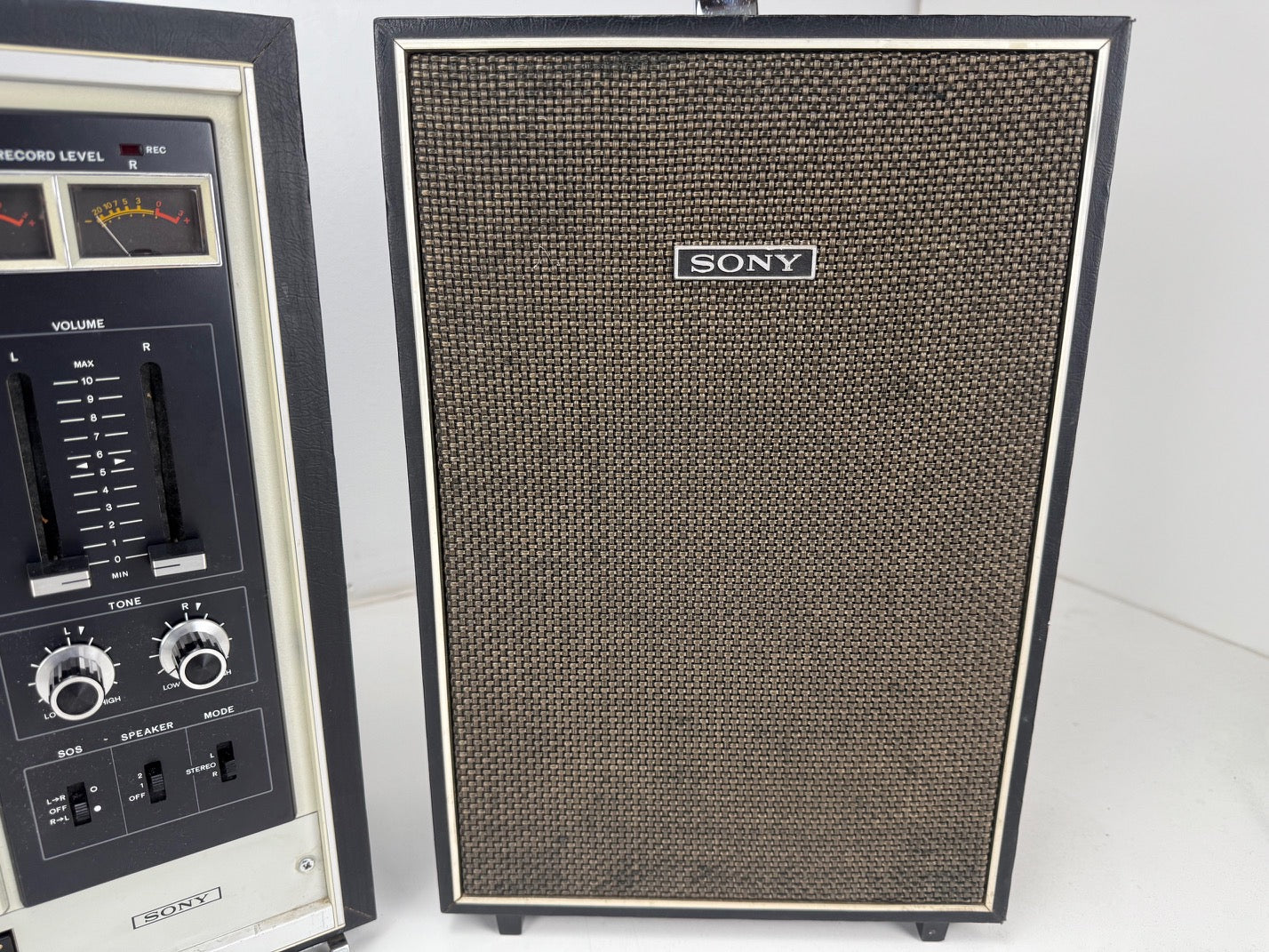 Sony TC-270 1/4" stereo bandrecorder - Verkocht zoals hij is