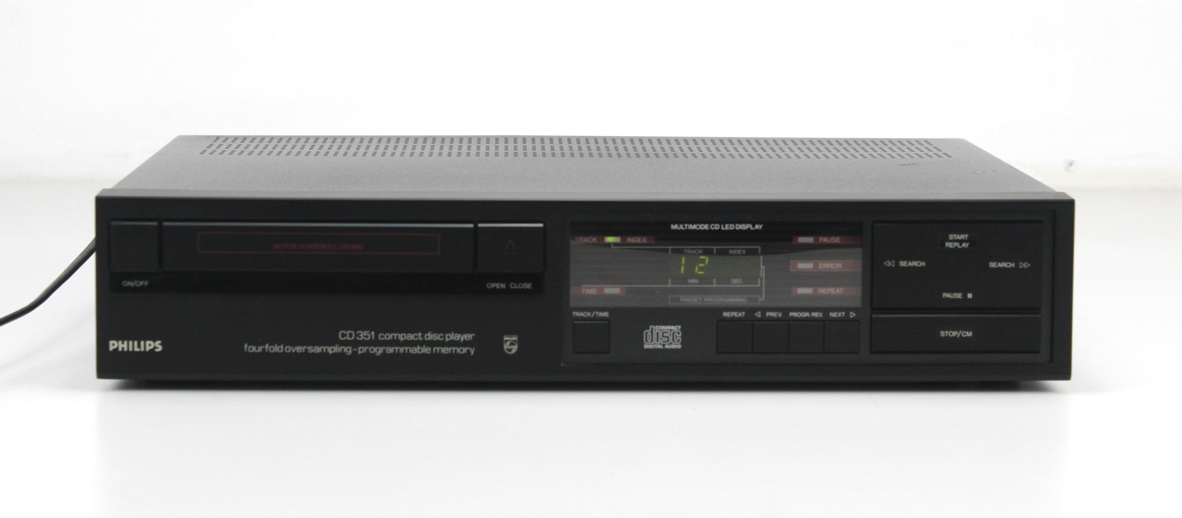 Philips CD352 cd-speler - Werkt