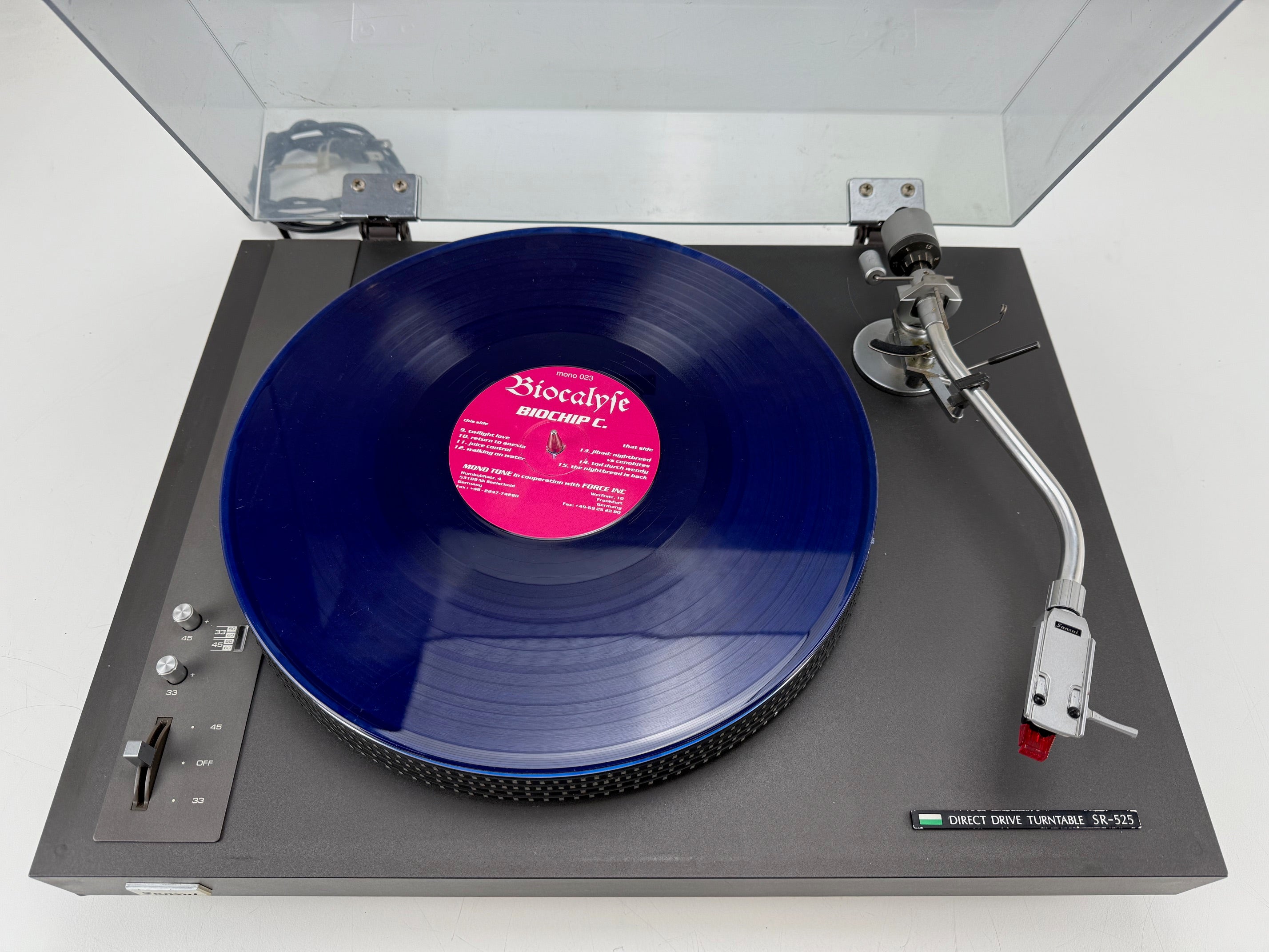 Sansui SR-525 Direct Drive draaitafel