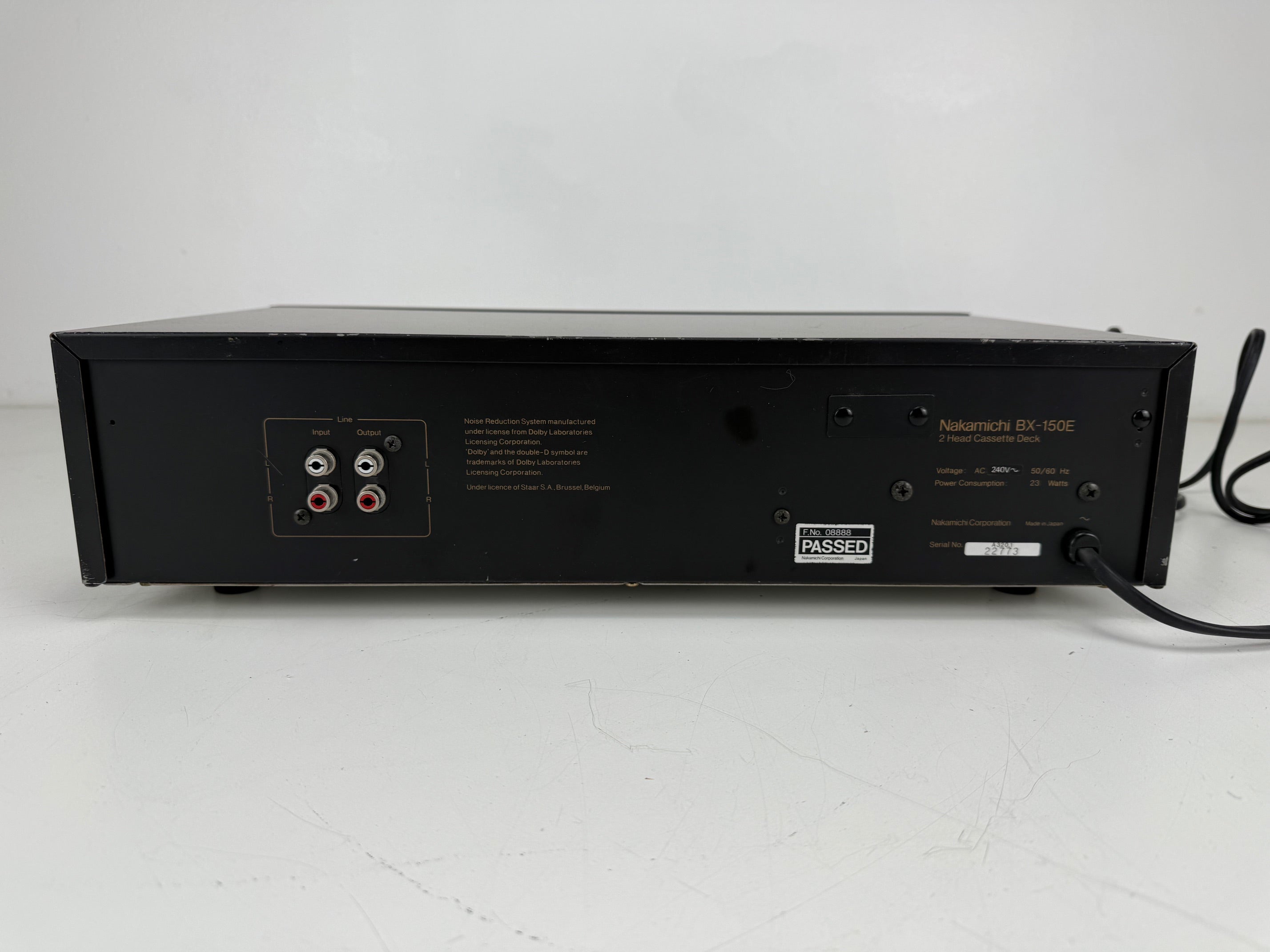 Nakamichi BX-150E stereo cassettedeck met 2 koppen - Onderhoud uitgevoerd