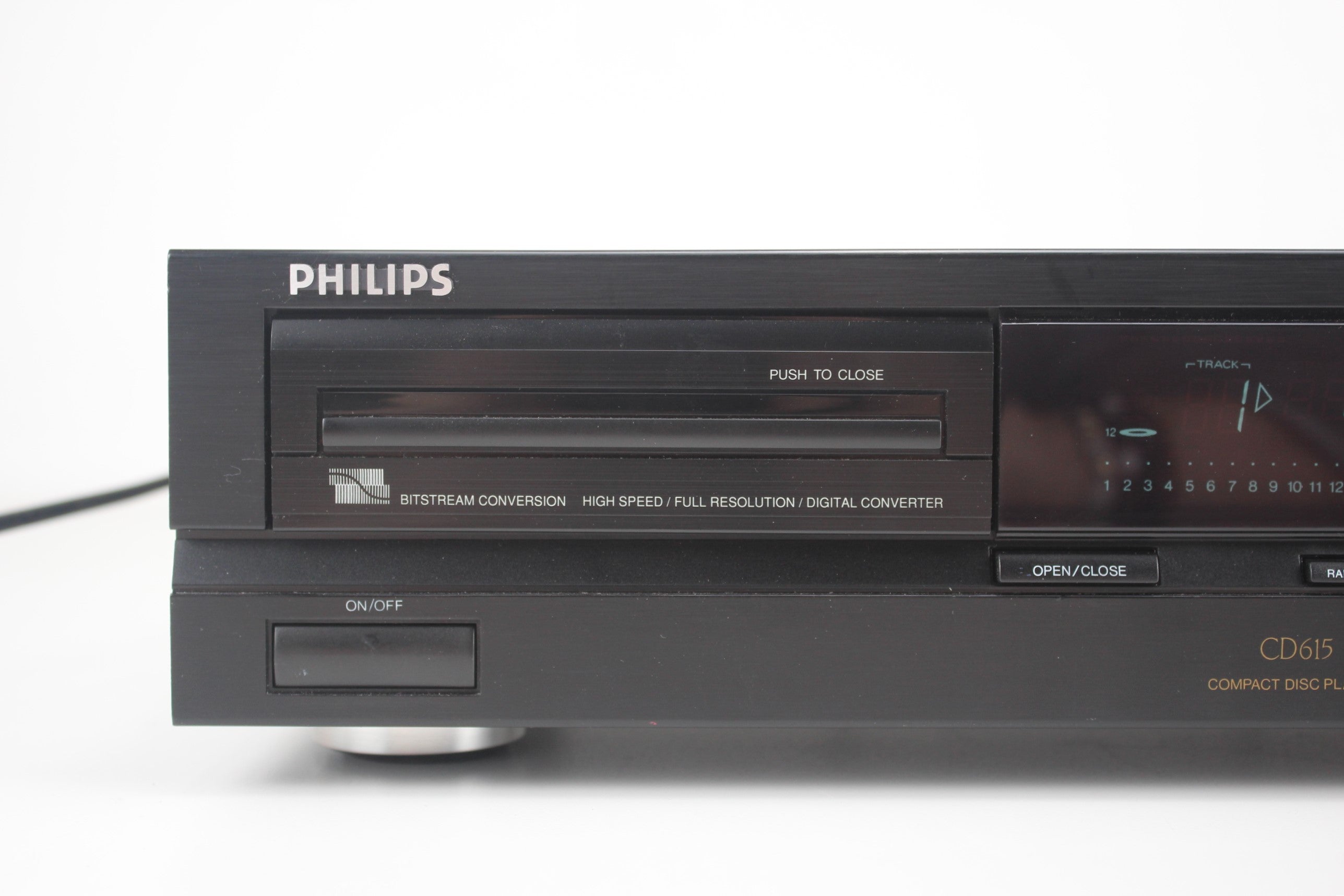 Philips CD615 compact disc - Werkend (lees de beschrijving)