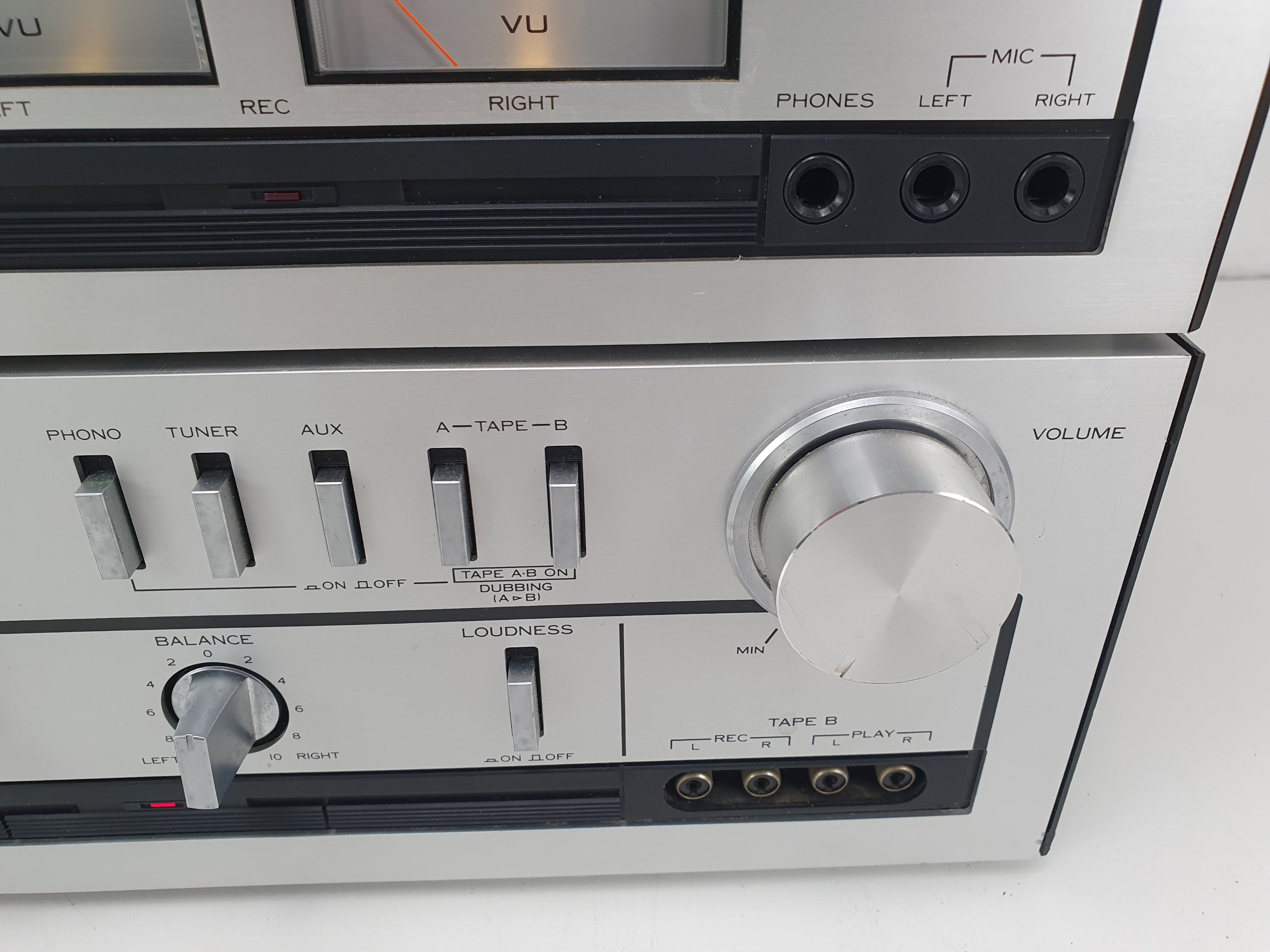 Kenwood KA-300 versterker - KX-400 cassettedeck - KT-400 tuner - Nette, onderhouden set