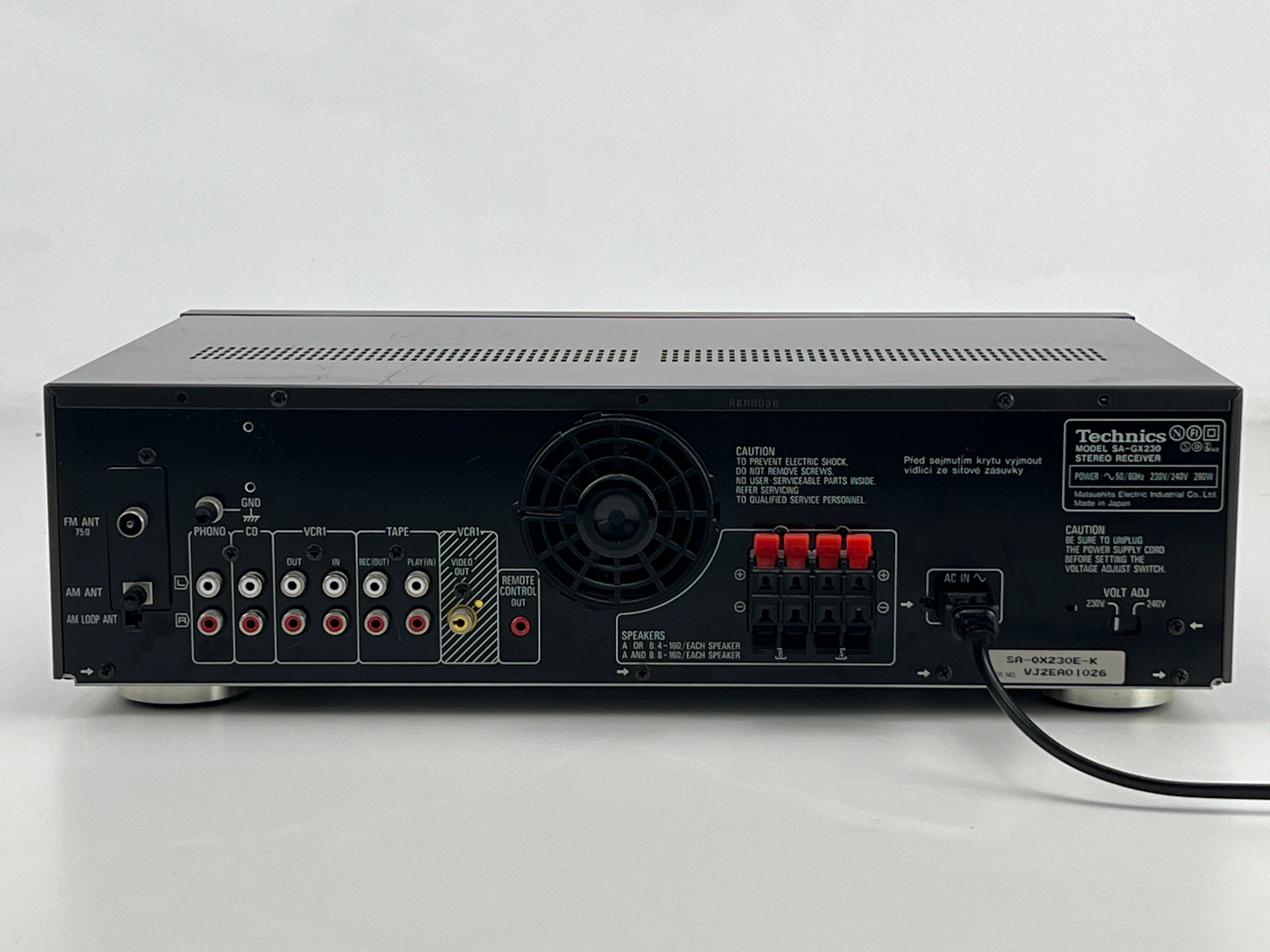 Technics SA-GX230 - Stereo Receiver