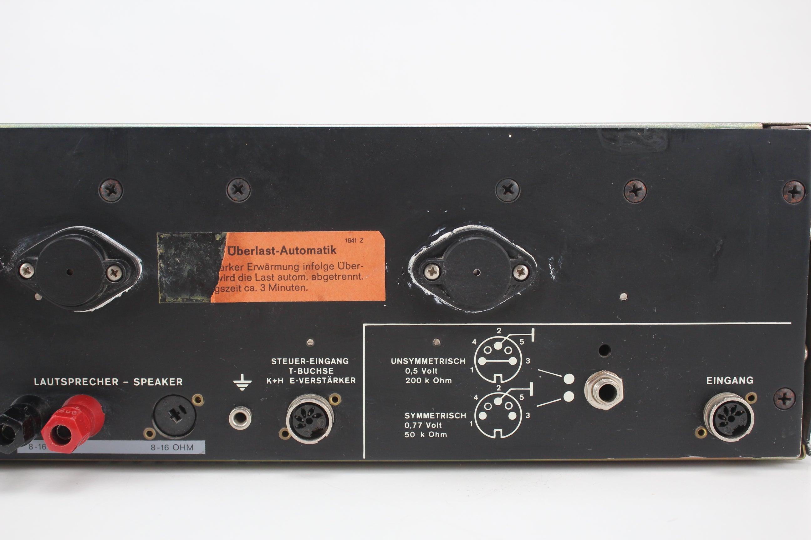 Klein & Hummel Telewatt A60E hi-fi MONO eindversterker