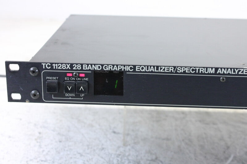 TC Electronic TC 1128X 28 band graphic equalizer/spectrum analyzer (No.2)