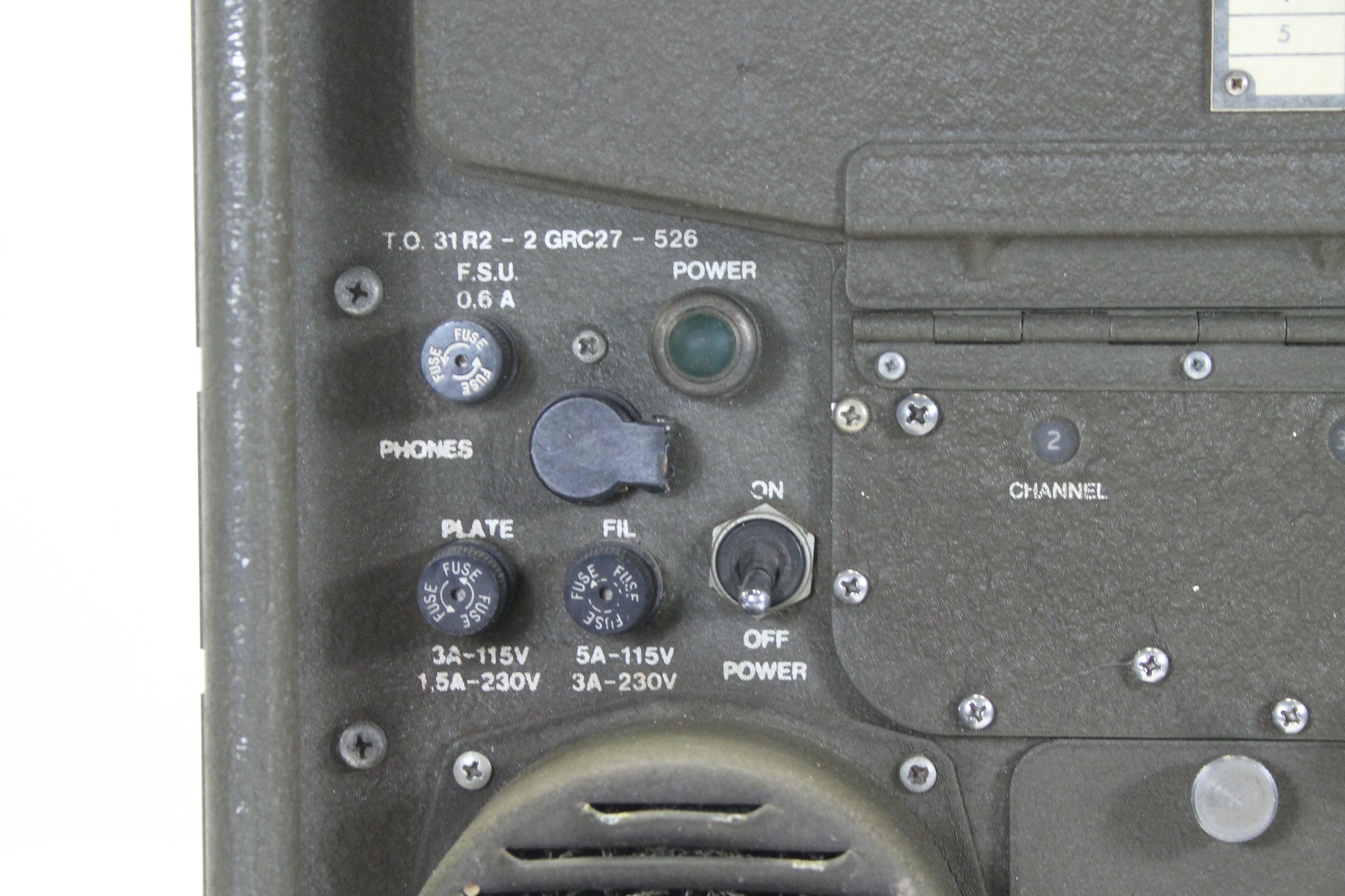 Collins Radio Company US Army R-278B/GR  Airport Radio Receiver