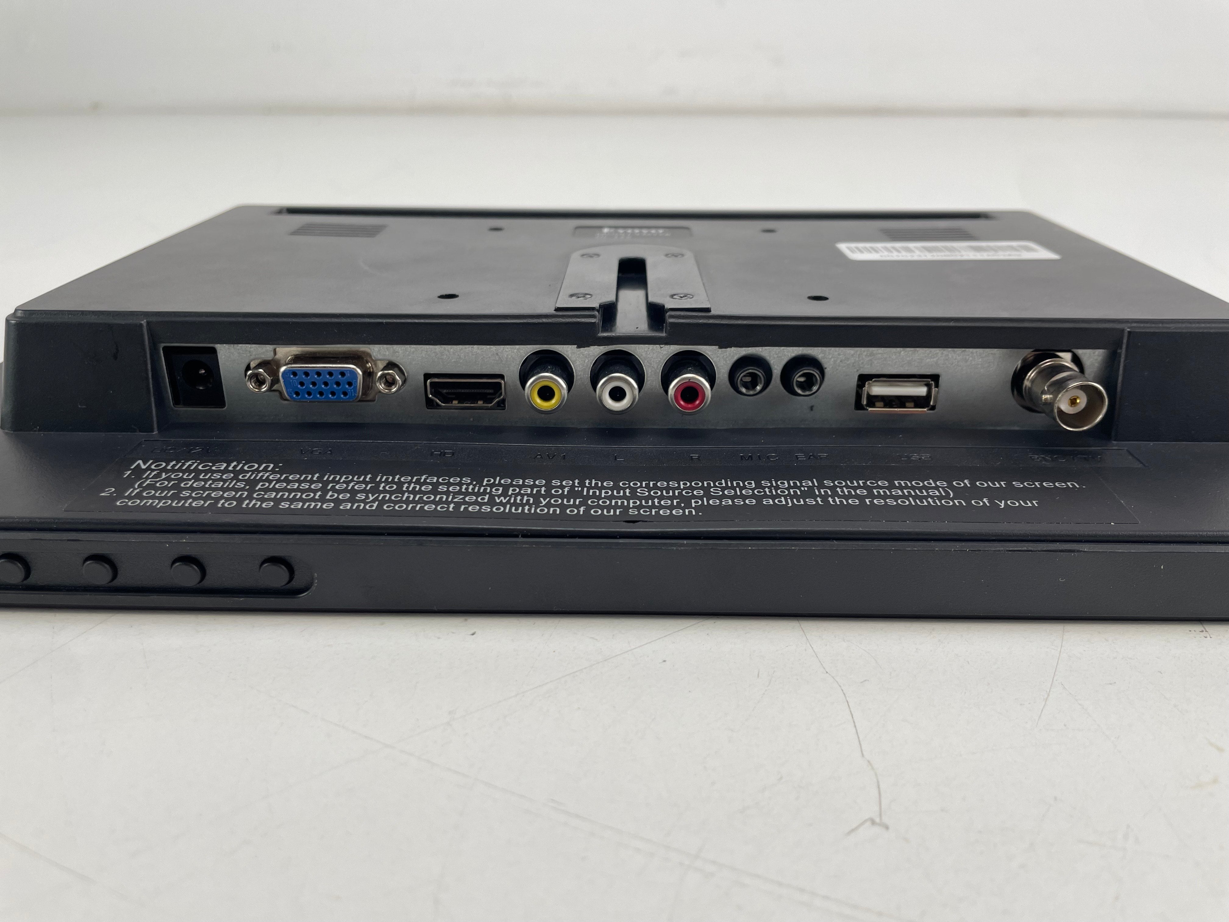 EYOY EM12B - Monitor for Computer PC RasPi Laptop CCTV Security Analog Camera