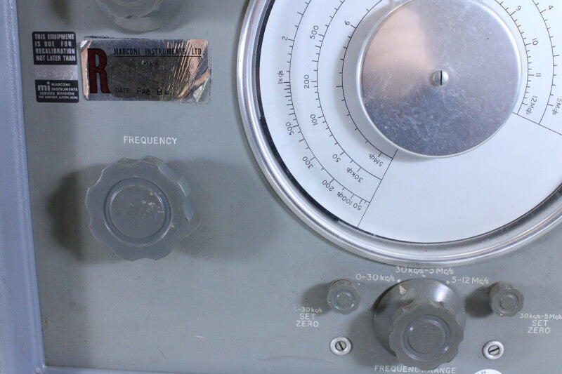 The Marconi Company Video Oscillator TF885A/1