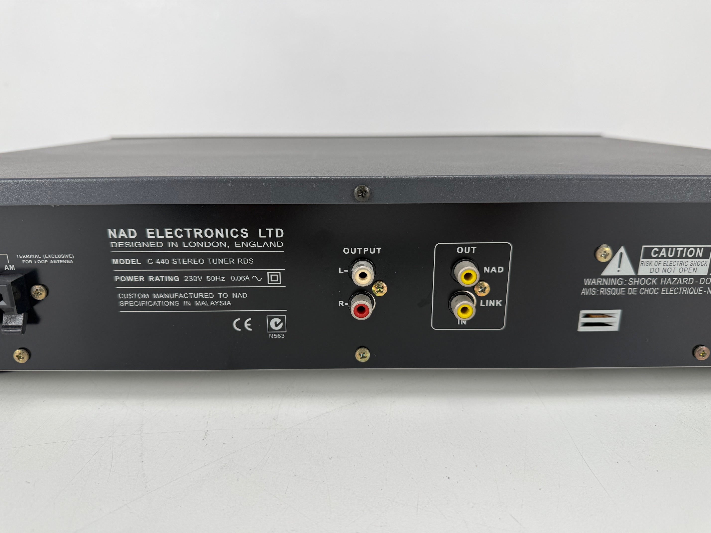 NAD C440 RDS Stereo Tuner With Manuals