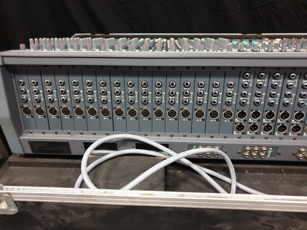 Soundcraft SM12 40 Channel Console In Flightcase with PSU