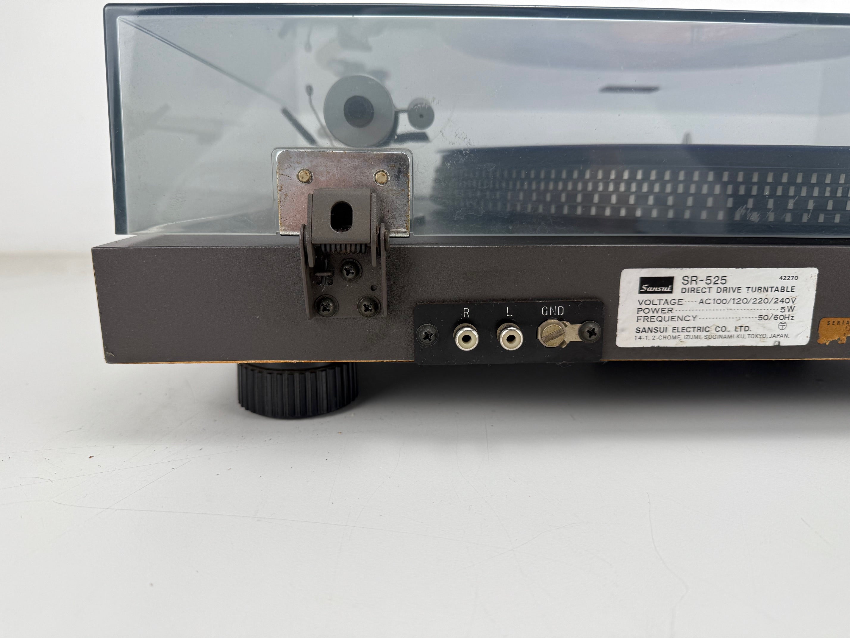Sansui SR-525 Direct Drive draaitafel