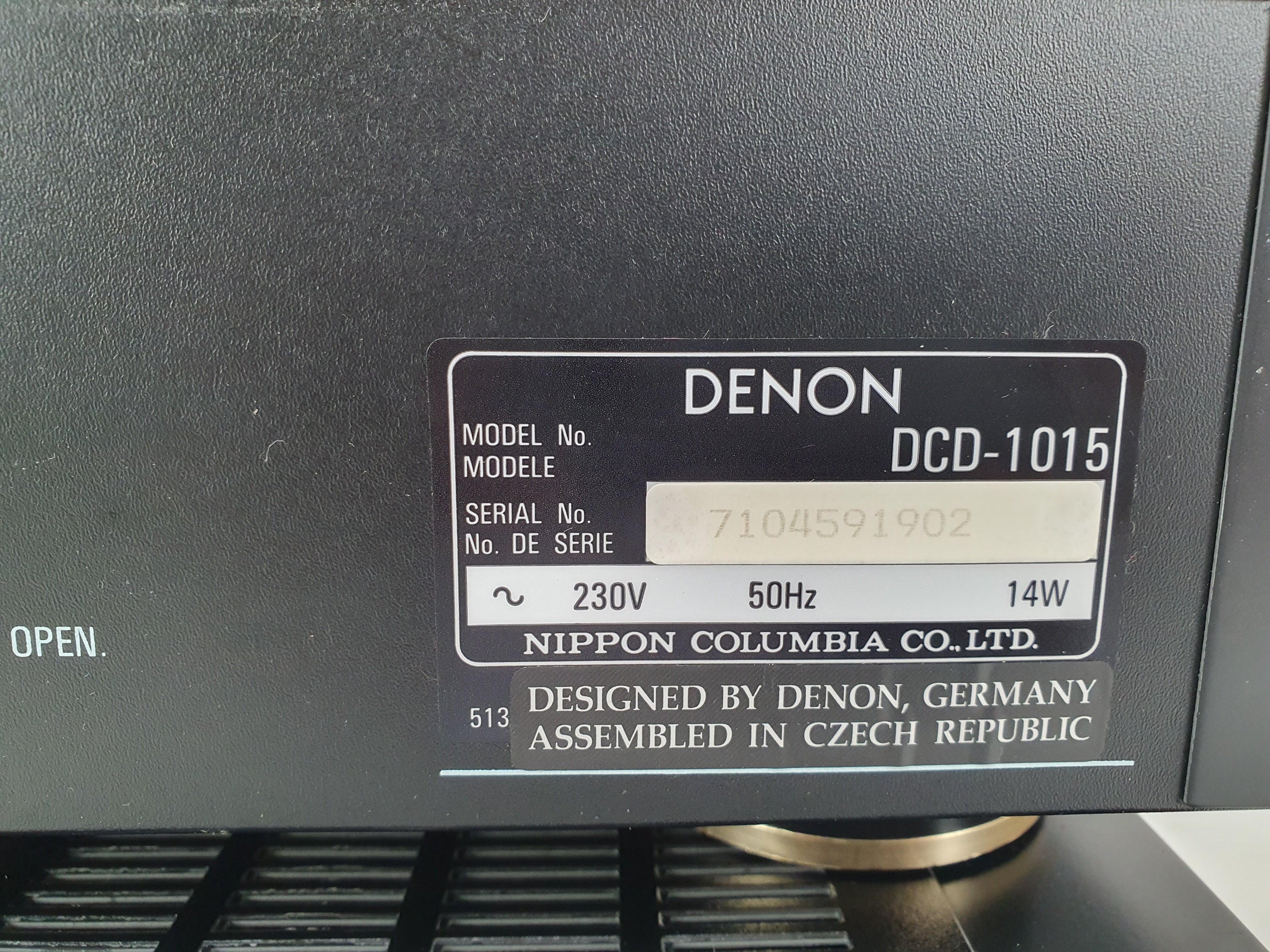 Denon PMA-95R (gereviseerd) versterker - DCD-1015 cd-speler - TU-580RD tuner - Inclusief afstandsbedieningen en handleidingen