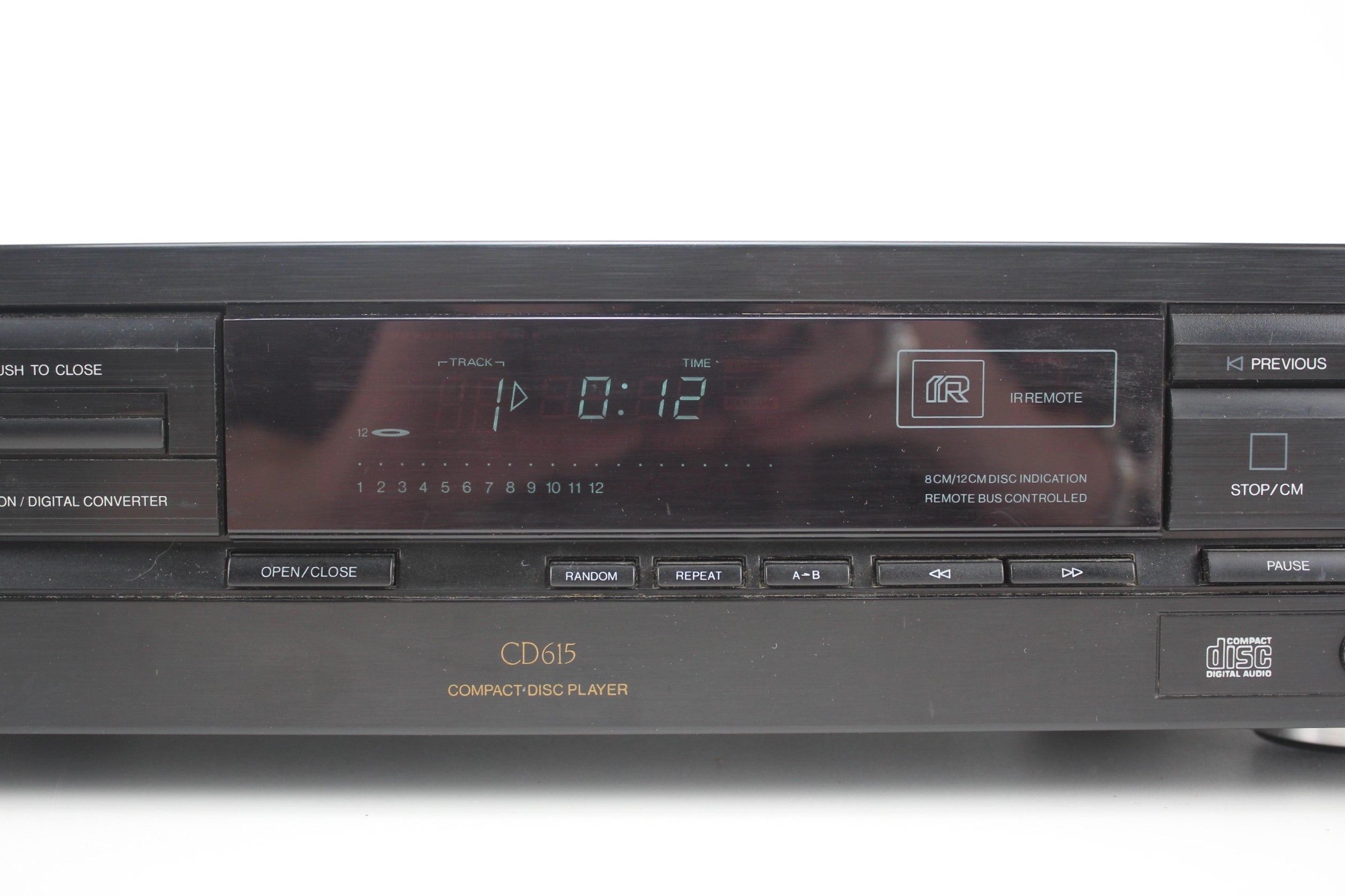 Philips CD615  Compact Disc Player - Working, read info