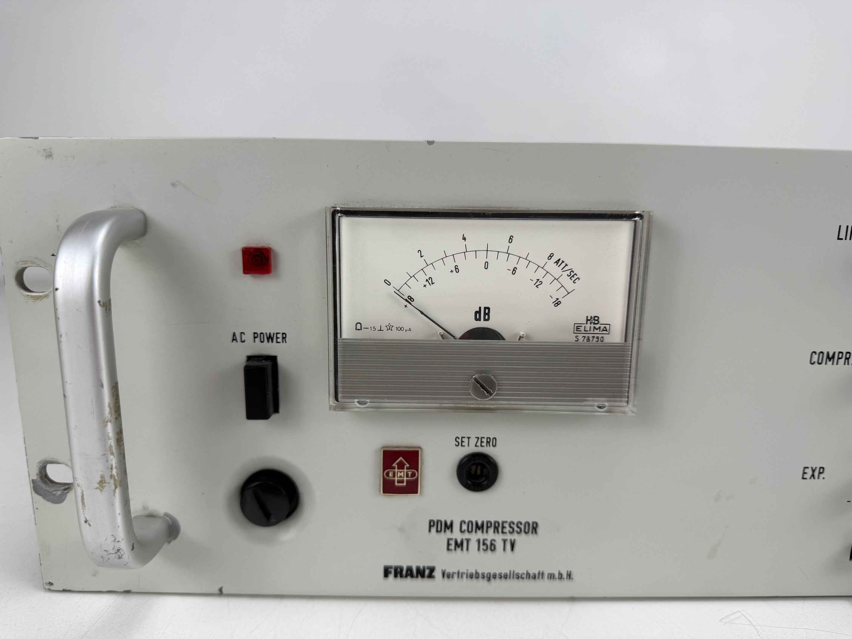EMT PDM mono compressor 156 TV - Volledig onderhouden