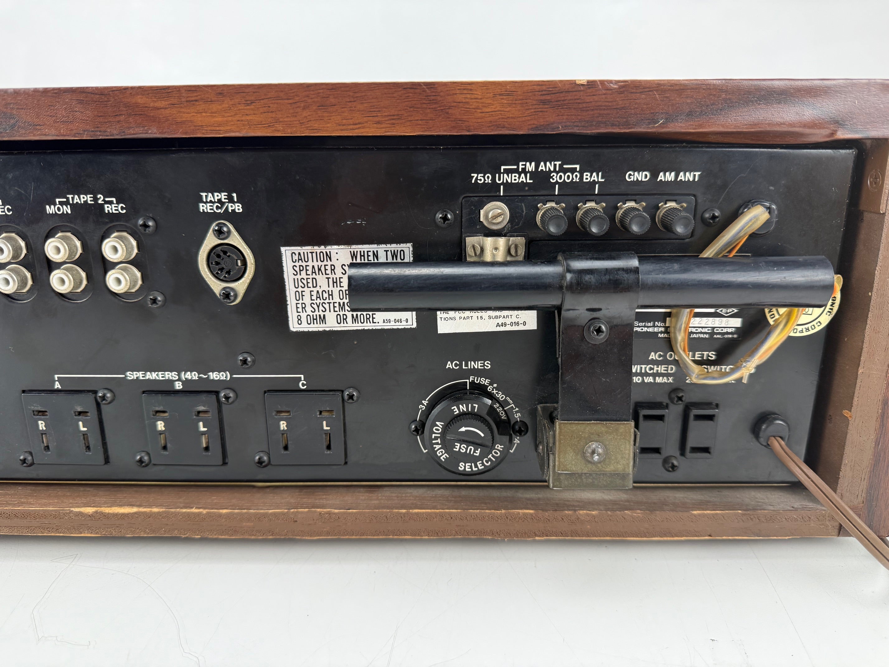 Pioneer SX-6000 stereo-ontvanger - volledig gereviseerd