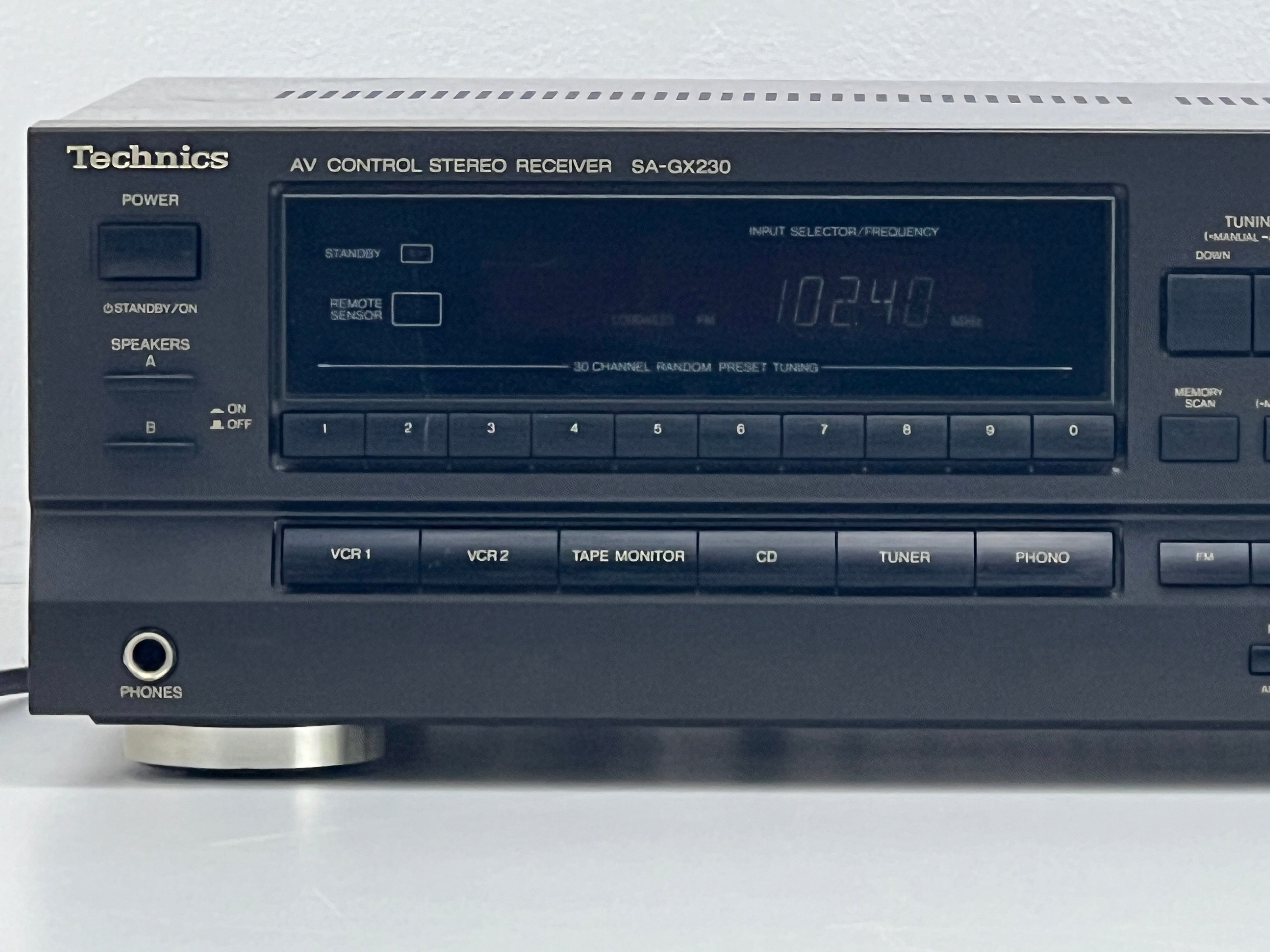 Technics SA-GX230 - Stereo Receiver