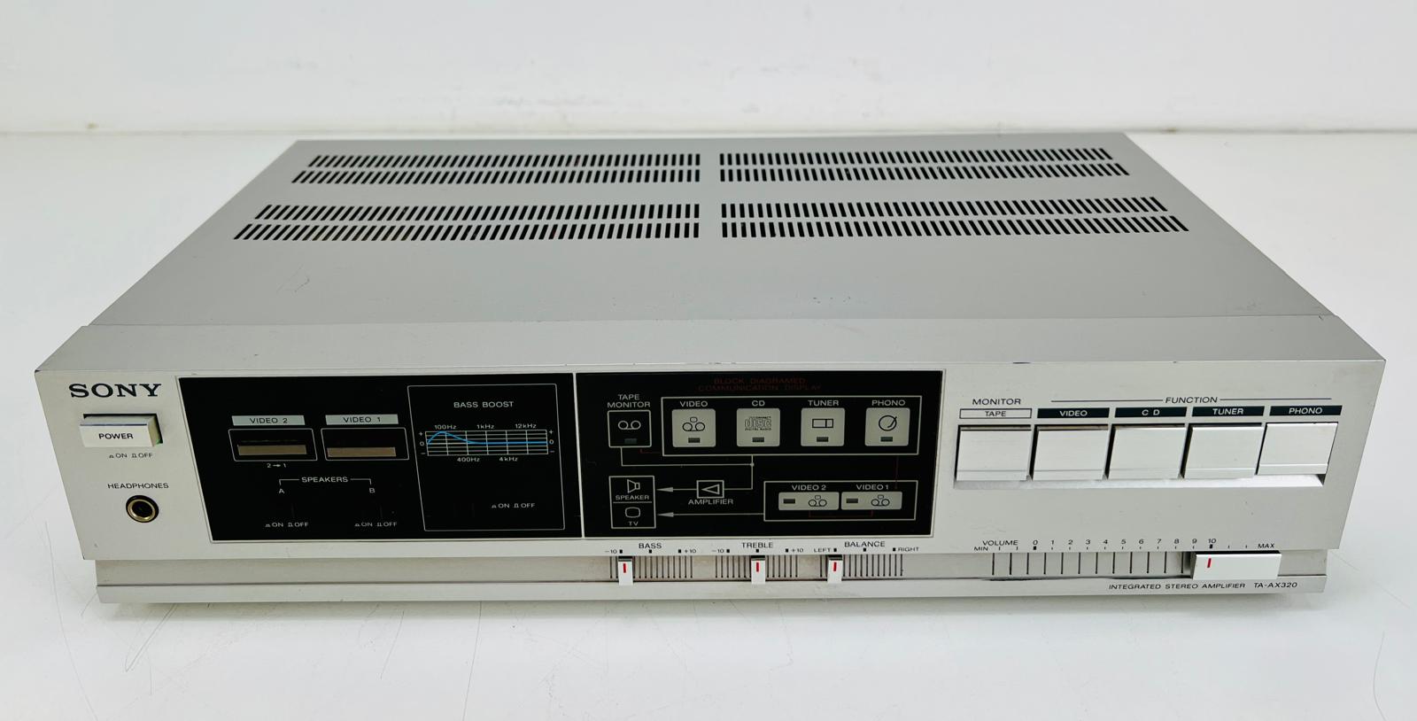 Sony TA-AX320 Integrated Stereo Amplifier