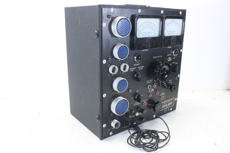 Industrial Instruments Inc. US Army Tester, Electrical Cable Harness Portable Type A-1