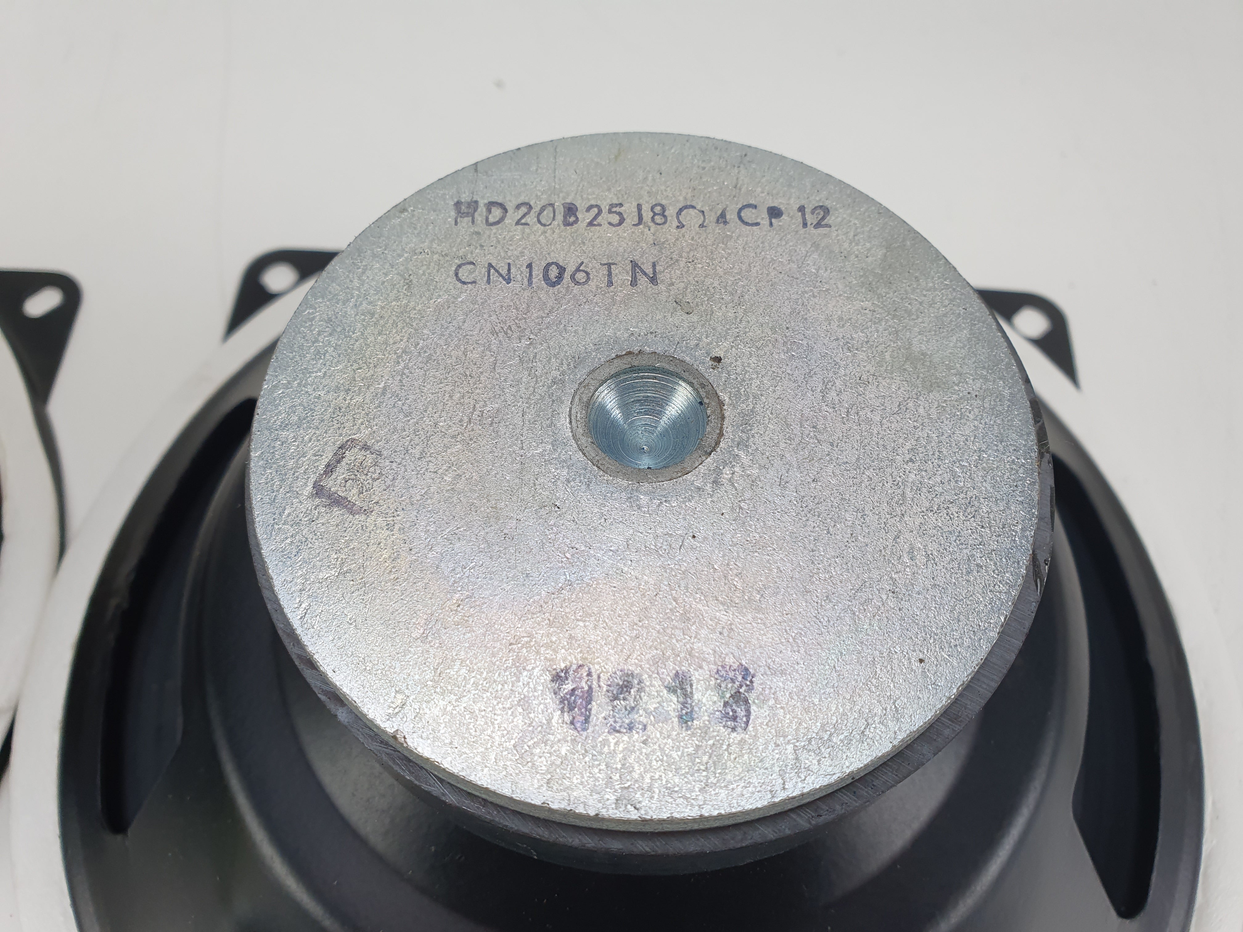 Polydax 8" vintage luidspreker - HD20 B25J - 8 Ohm - Verkocht als set van twee - Getest en werkend